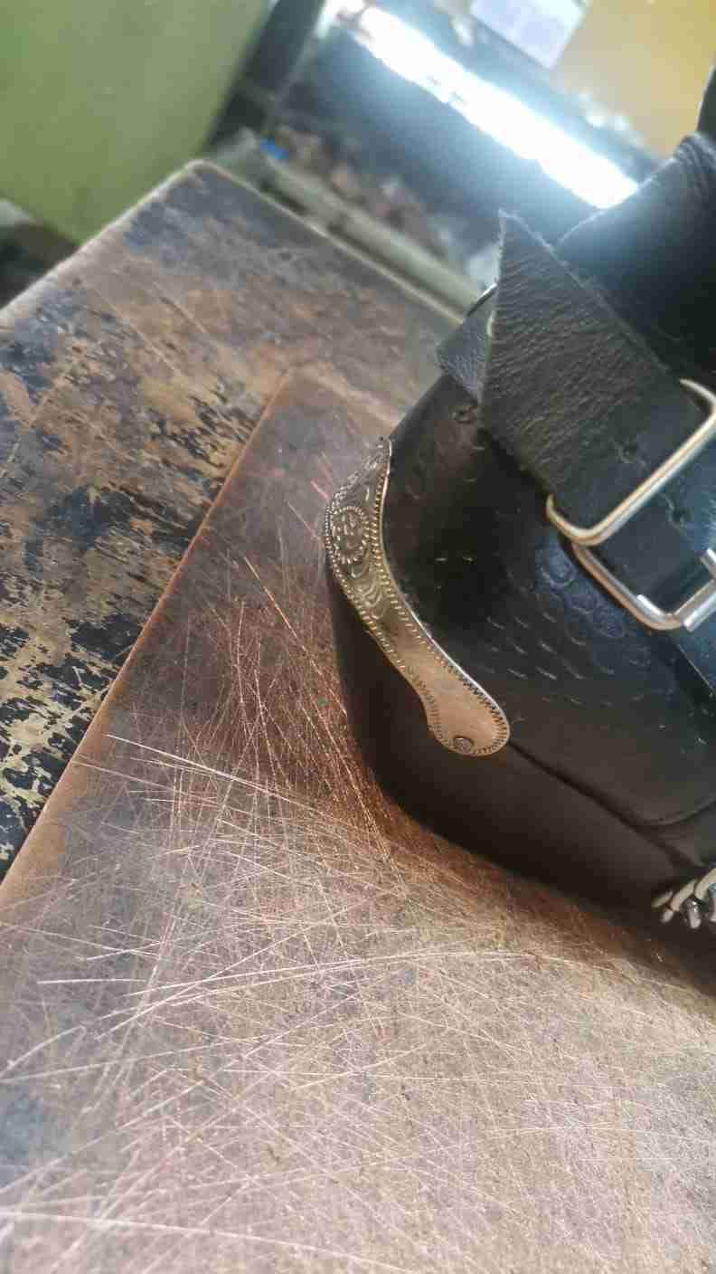 Botas vaqueras negras con adornos - miniatura 5