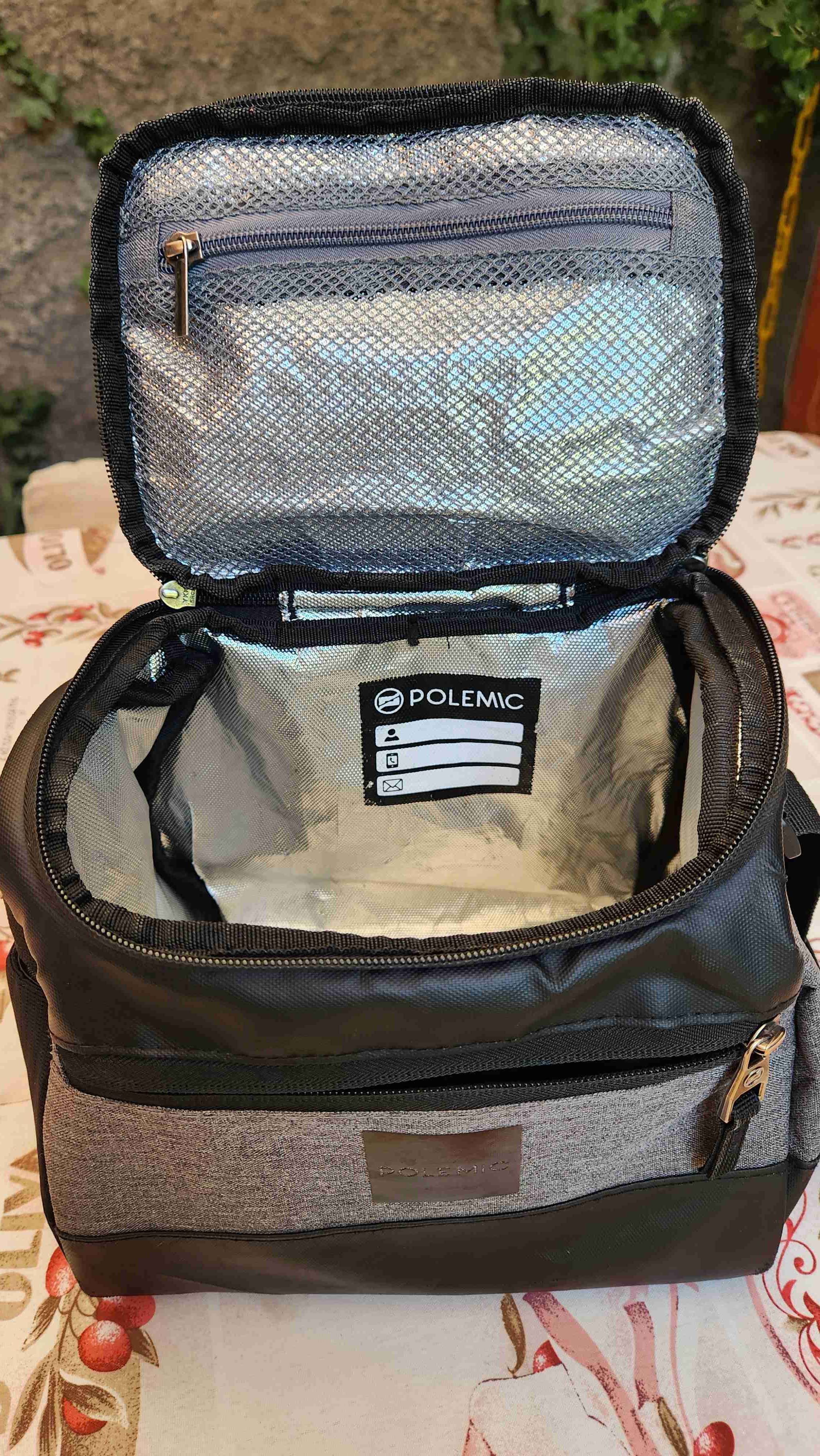 Bolso térmico Polemic con botella - miniatura 2