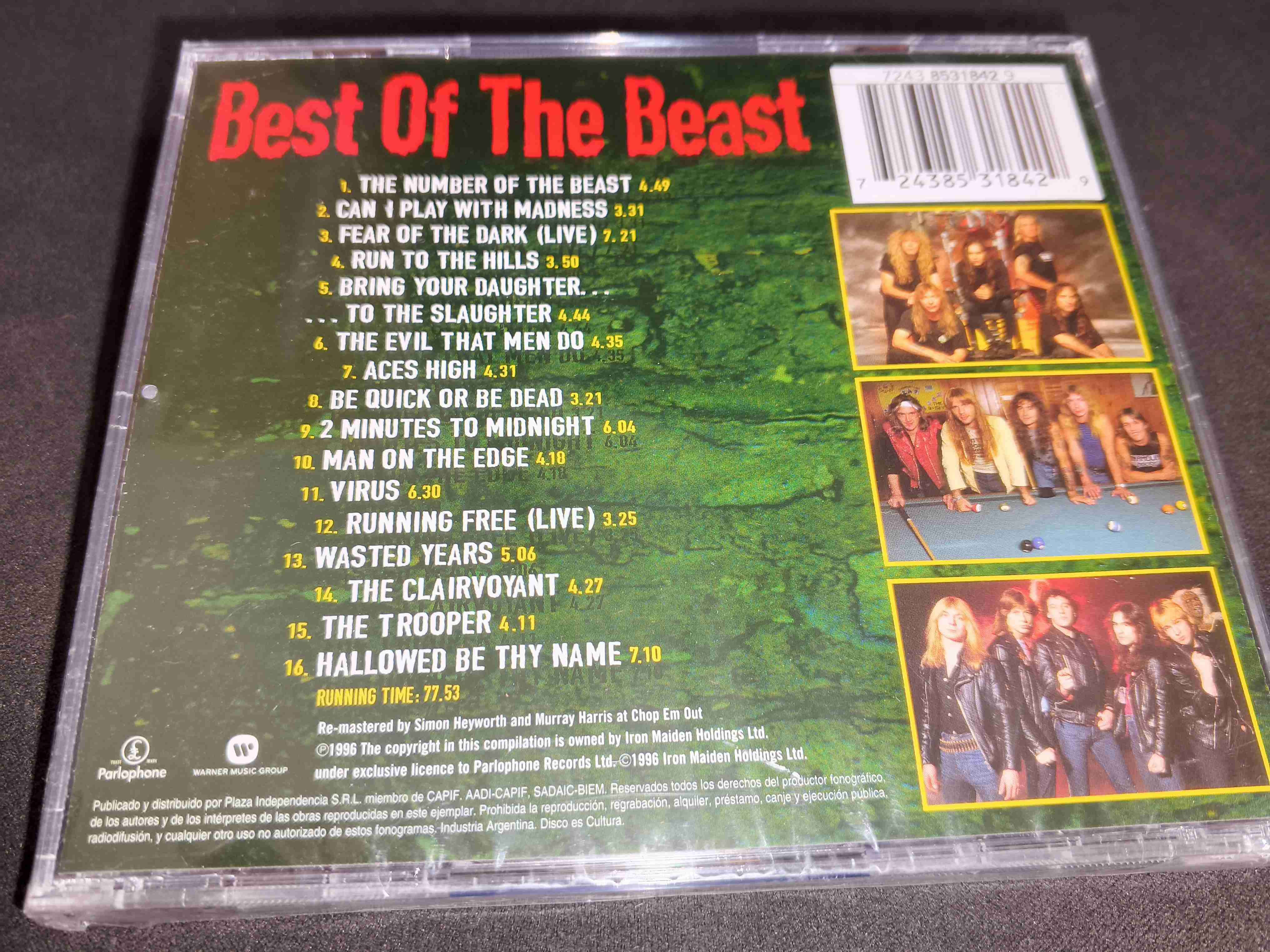 CD Iron Maiden - Best Of The Beast - miniatura 2