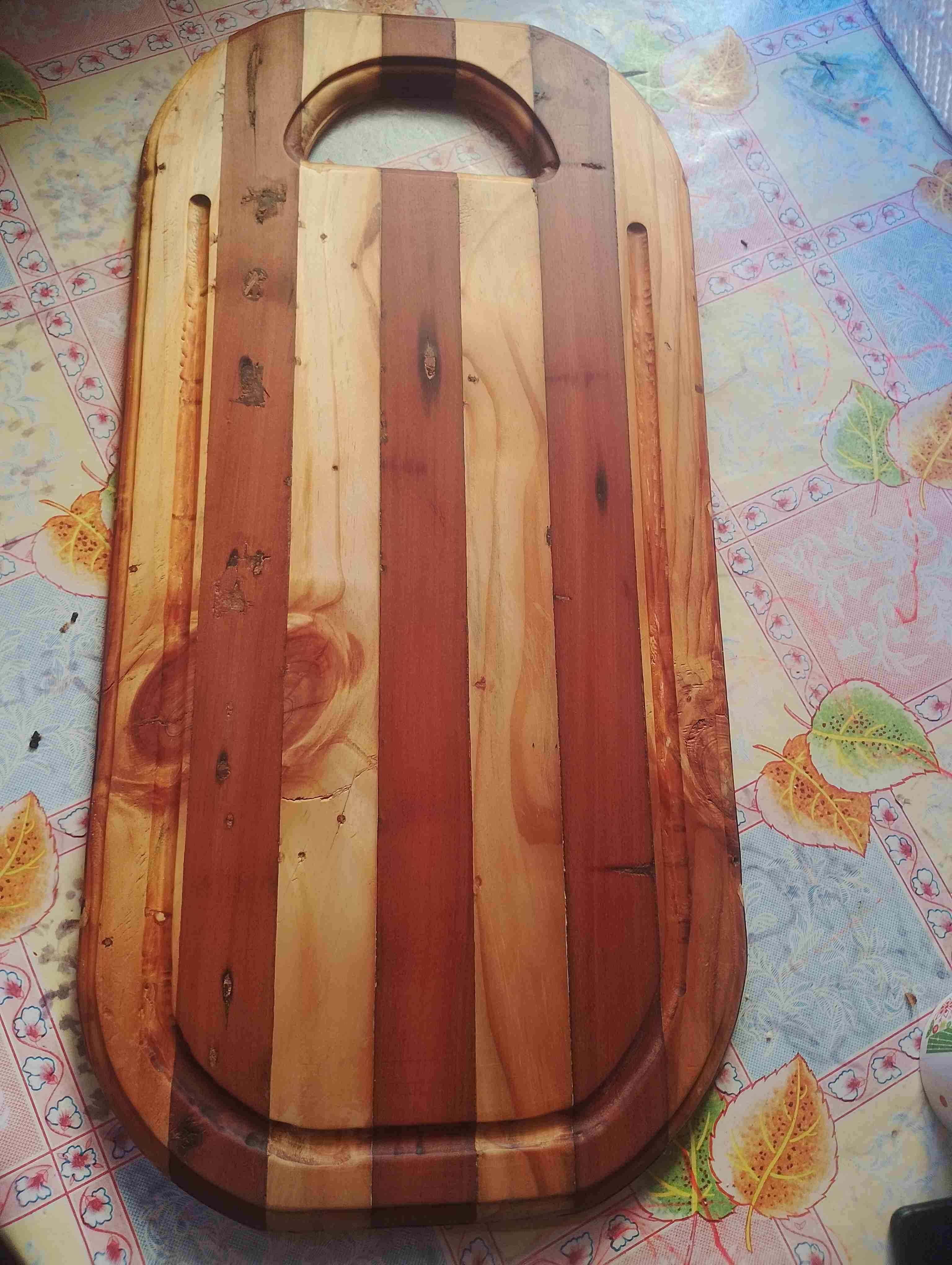 Tabla de cortar madera grande