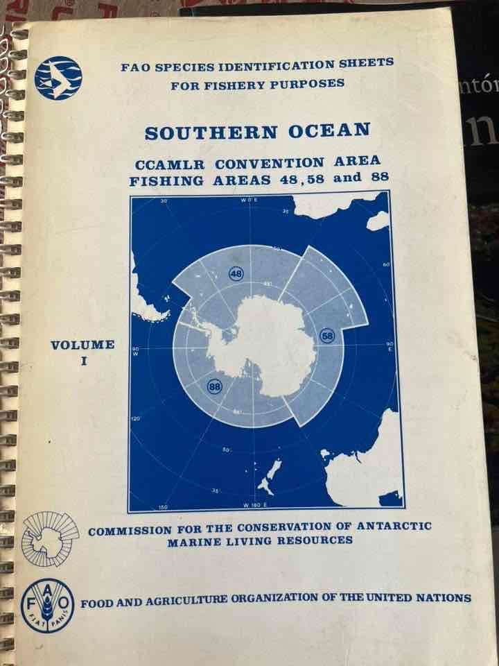 Libro especie oceáno sur FAO - miniatura 1