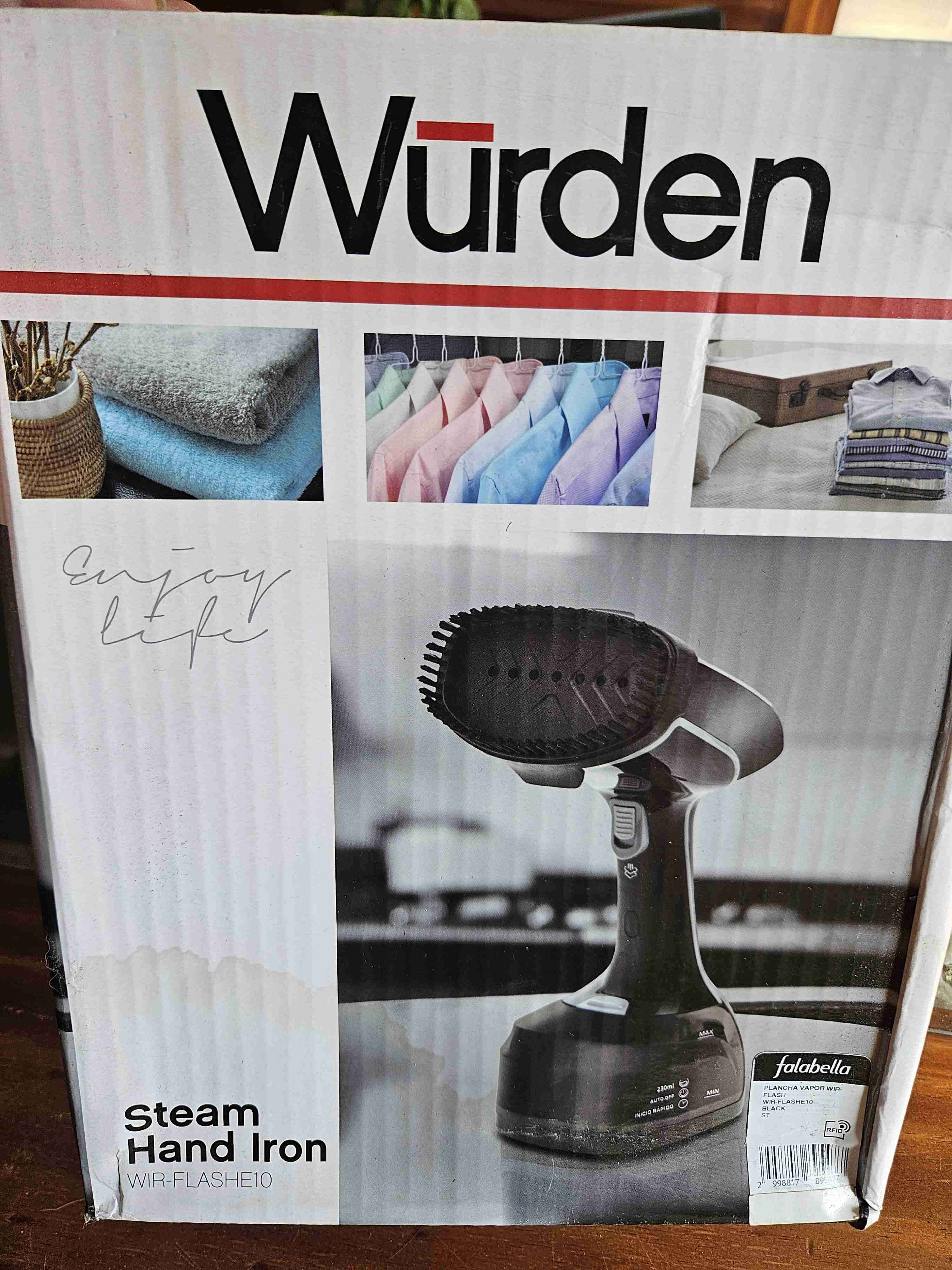 Plancha a vapor de mano Würden - miniatura 1