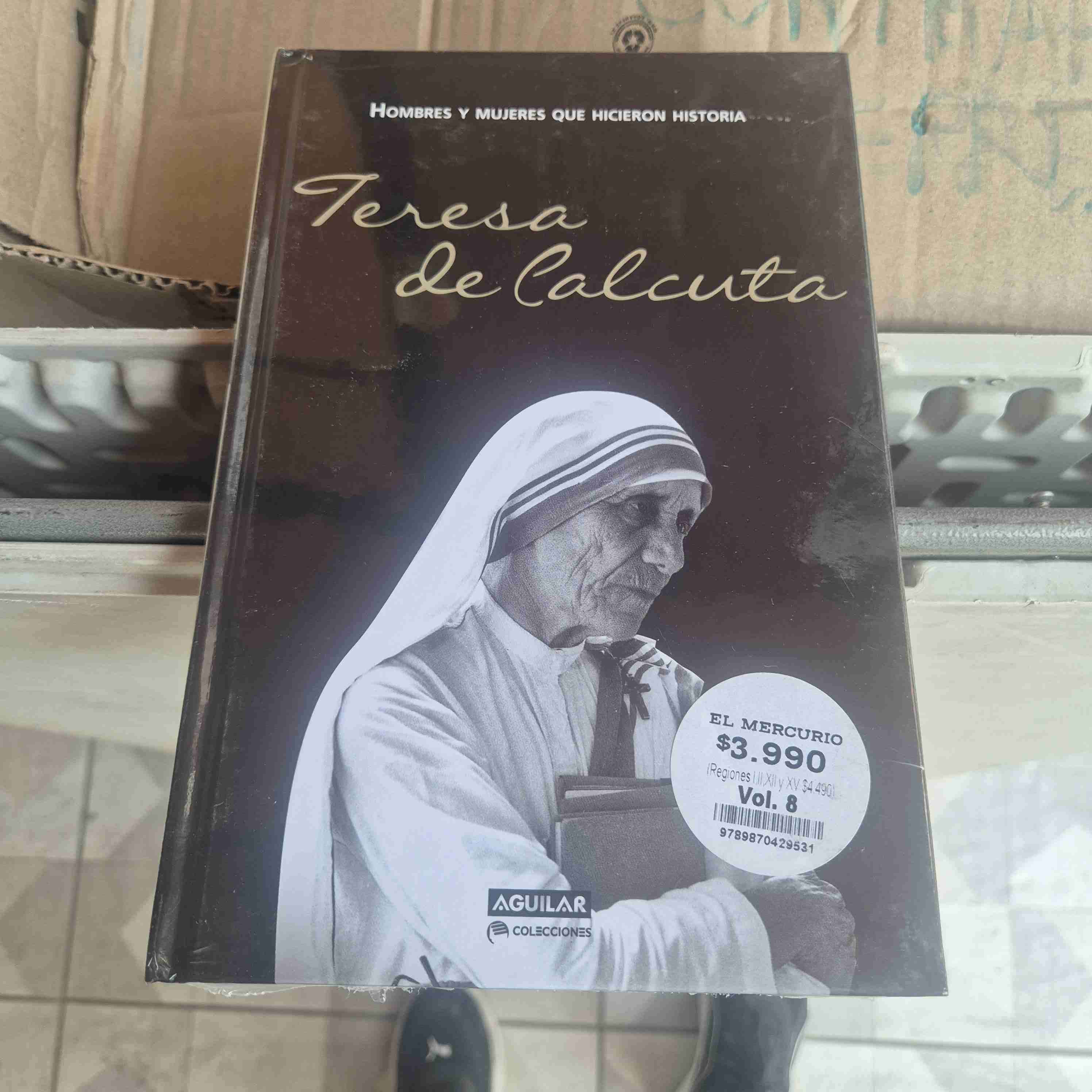 Libro Teresa de Calcuta Aguilar
