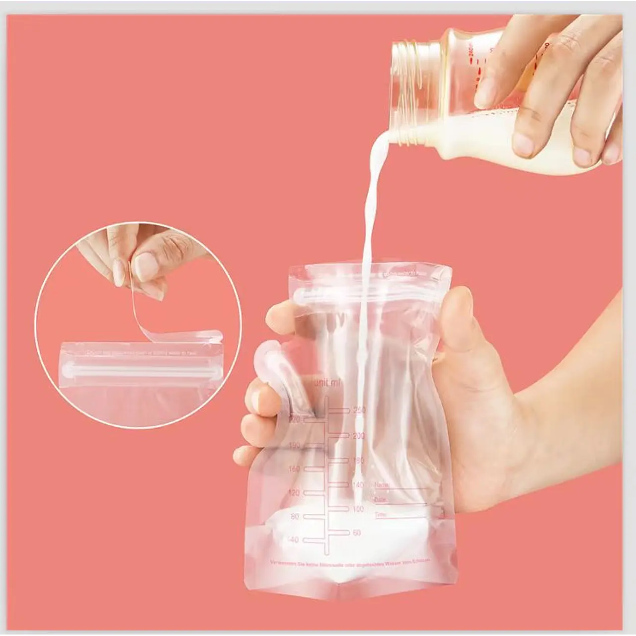 Bolsas almacenamiento de leche  (30 unidades) - miniatura 2