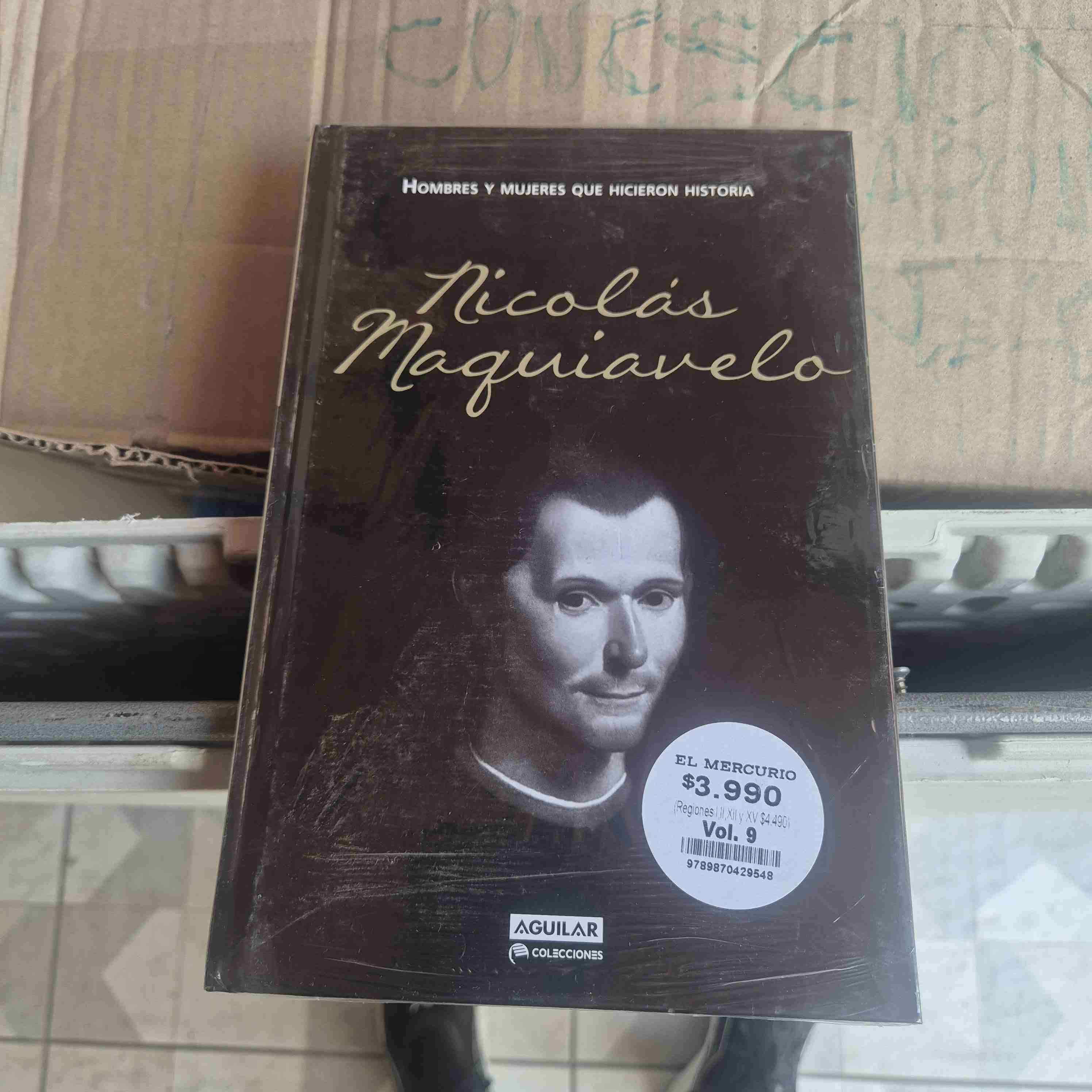 Libro Nicolás Maquiavelo Aguilar