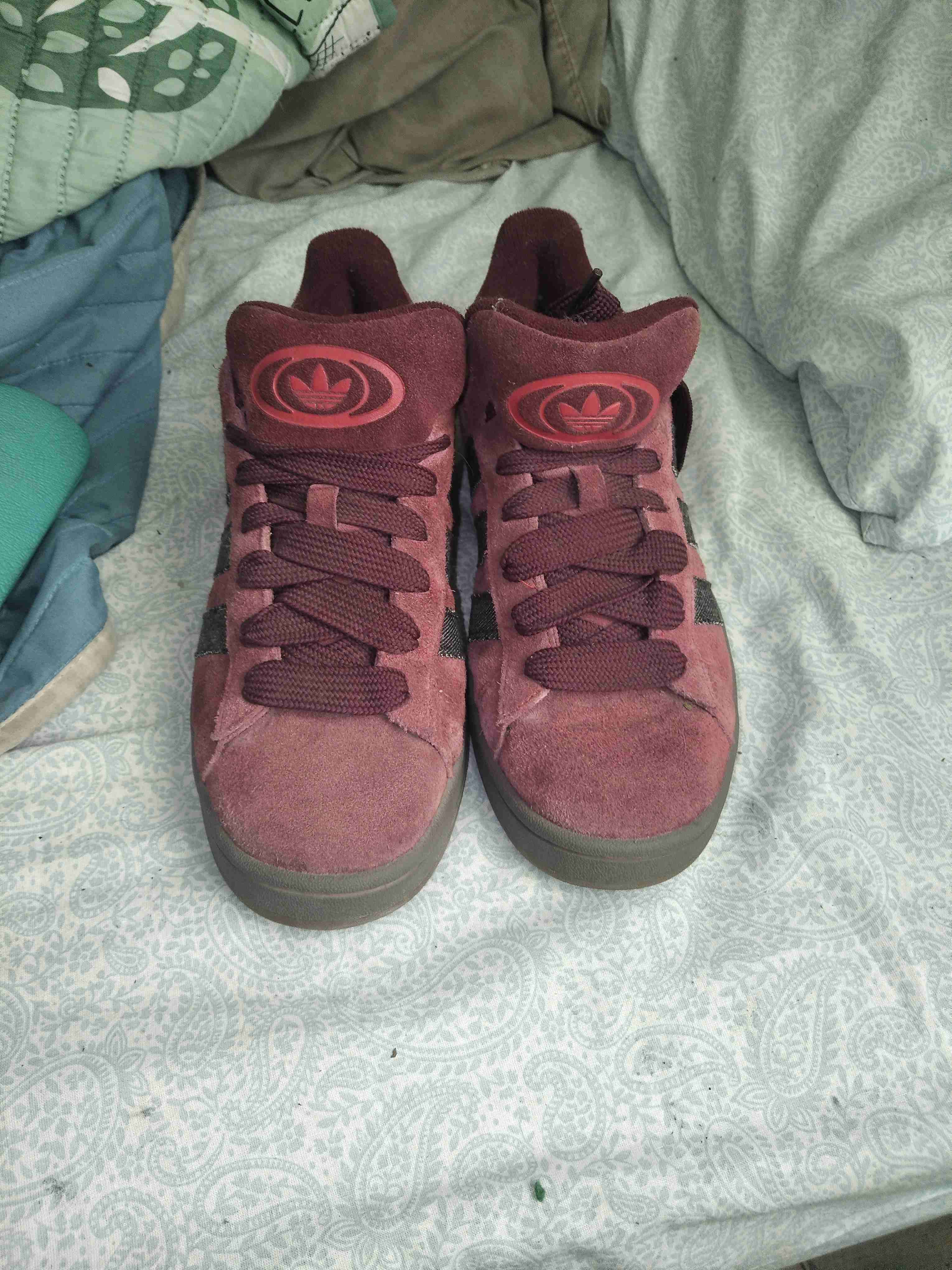 Zapatillas burdeos Adidas - miniatura 1