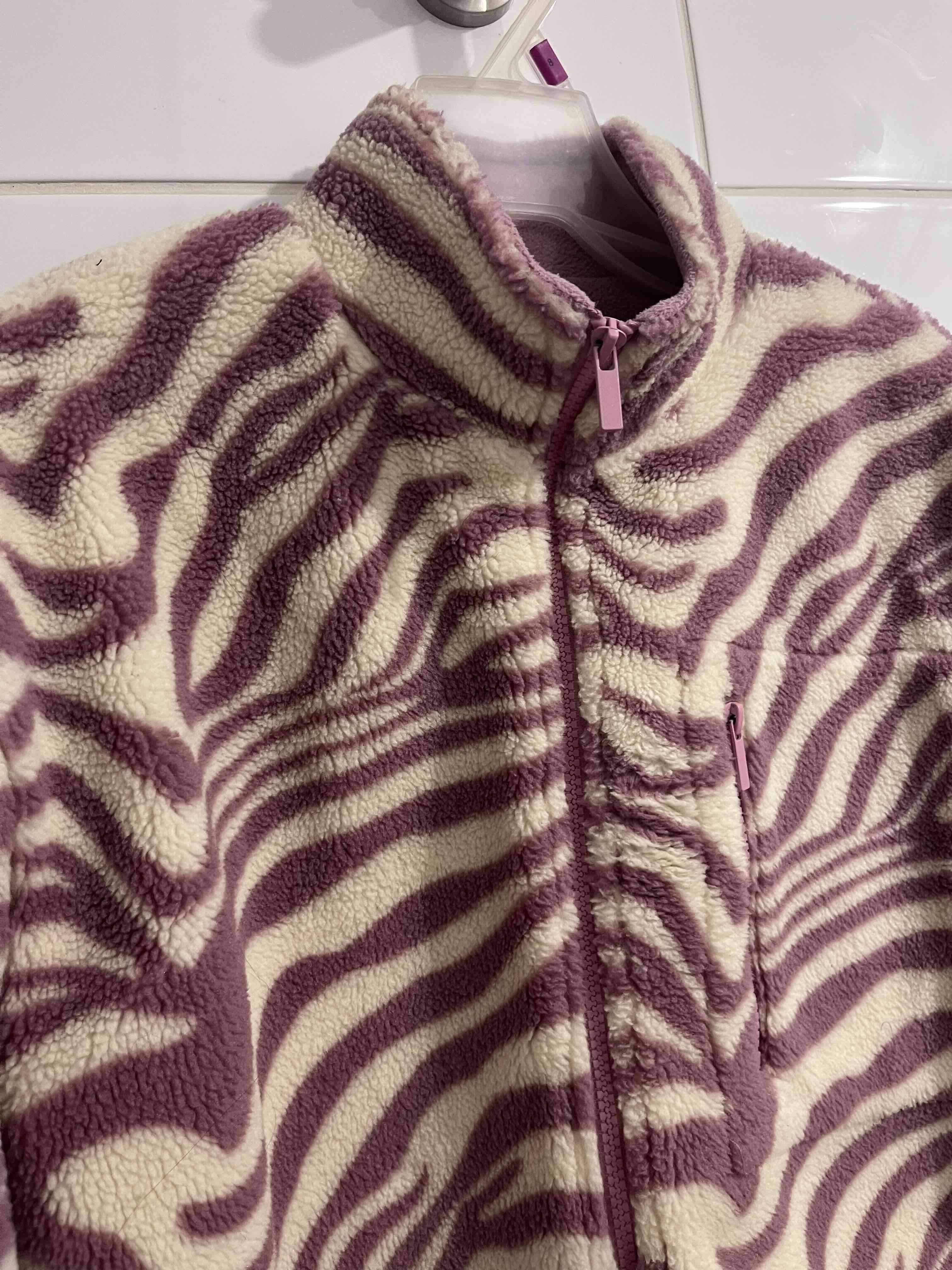 Chaqueta polar estampado cebra - miniatura 2