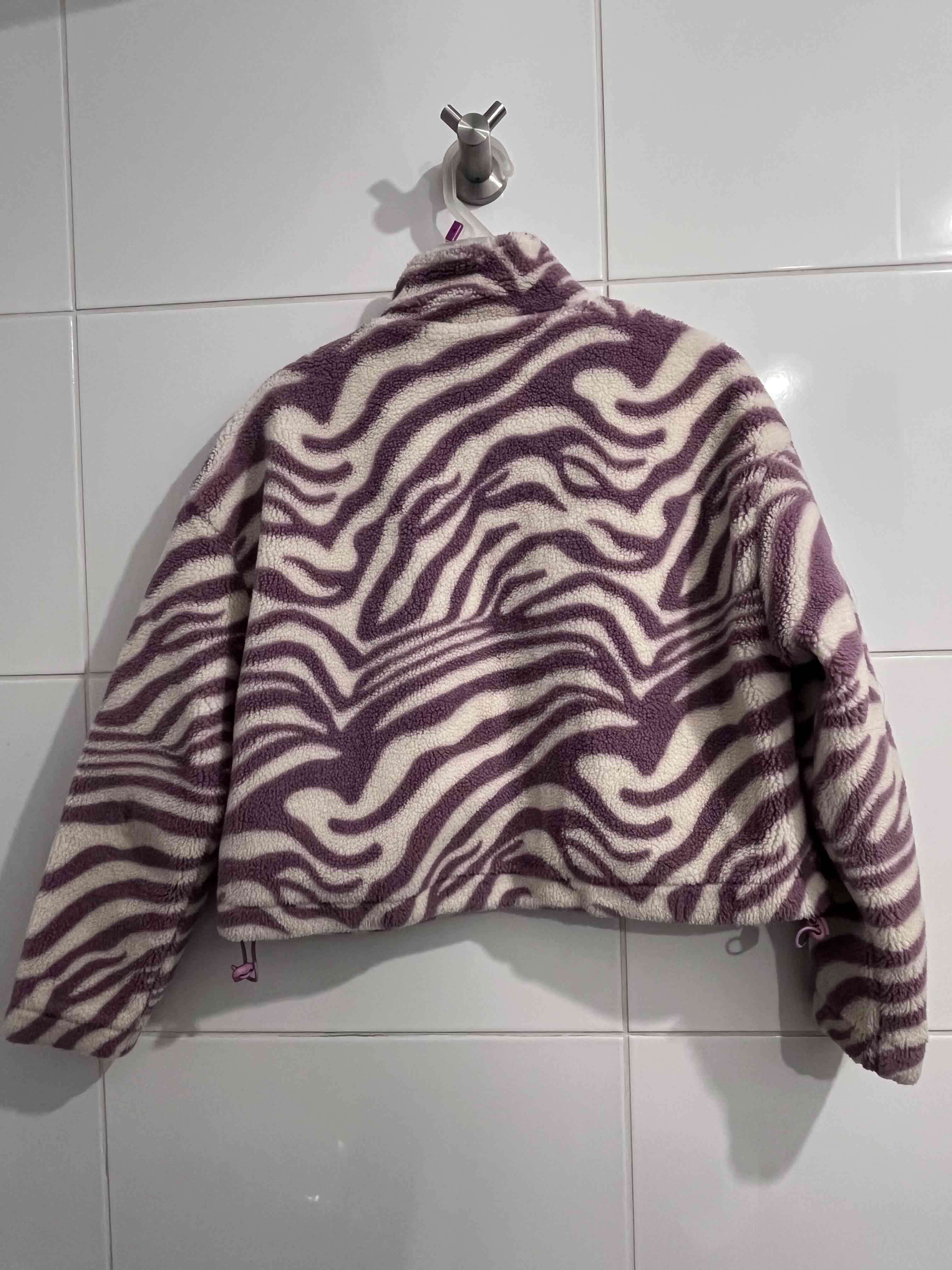 Chaqueta polar estampado cebra - miniatura 3