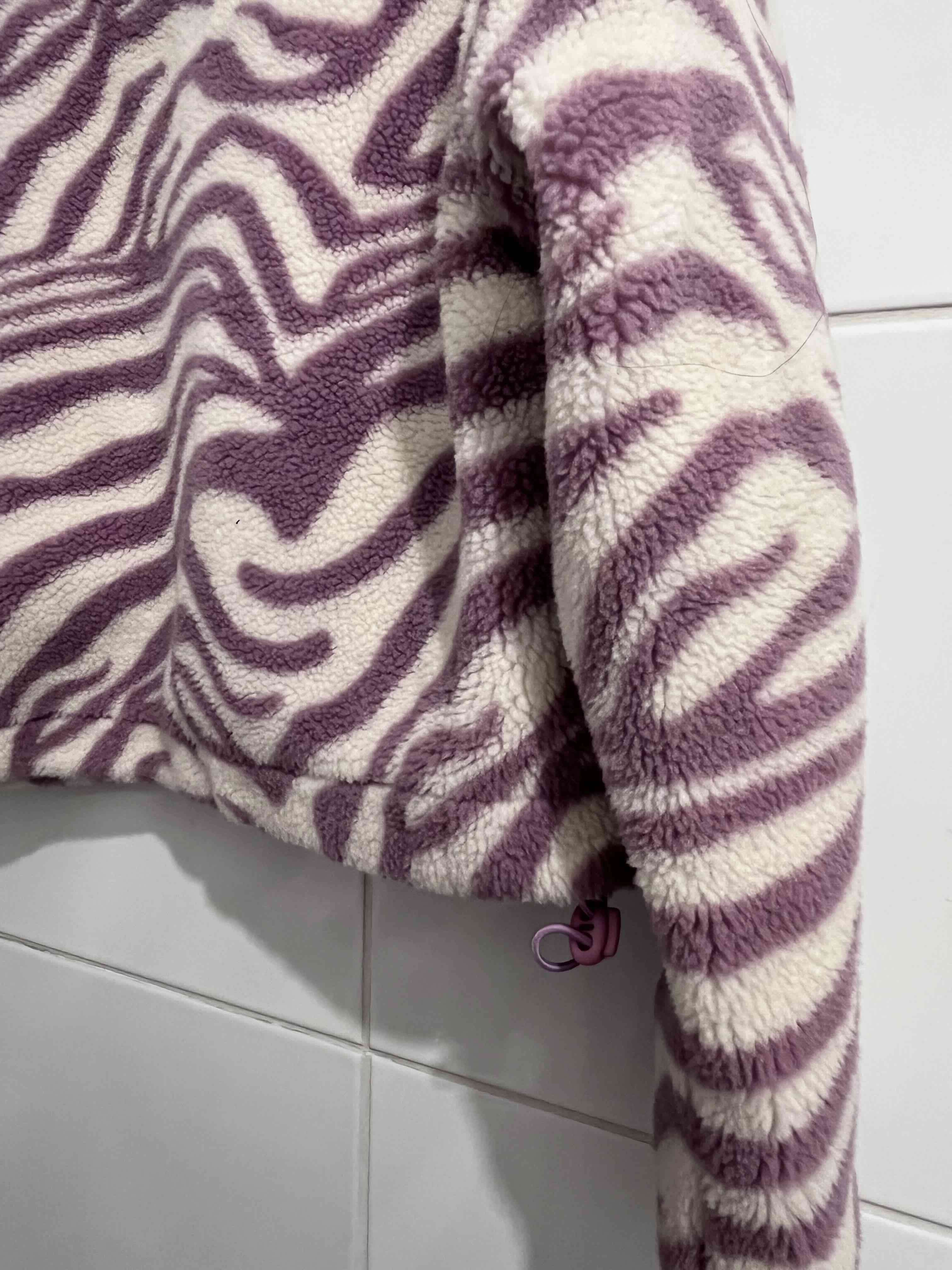 Chaqueta polar estampado cebra - miniatura 4