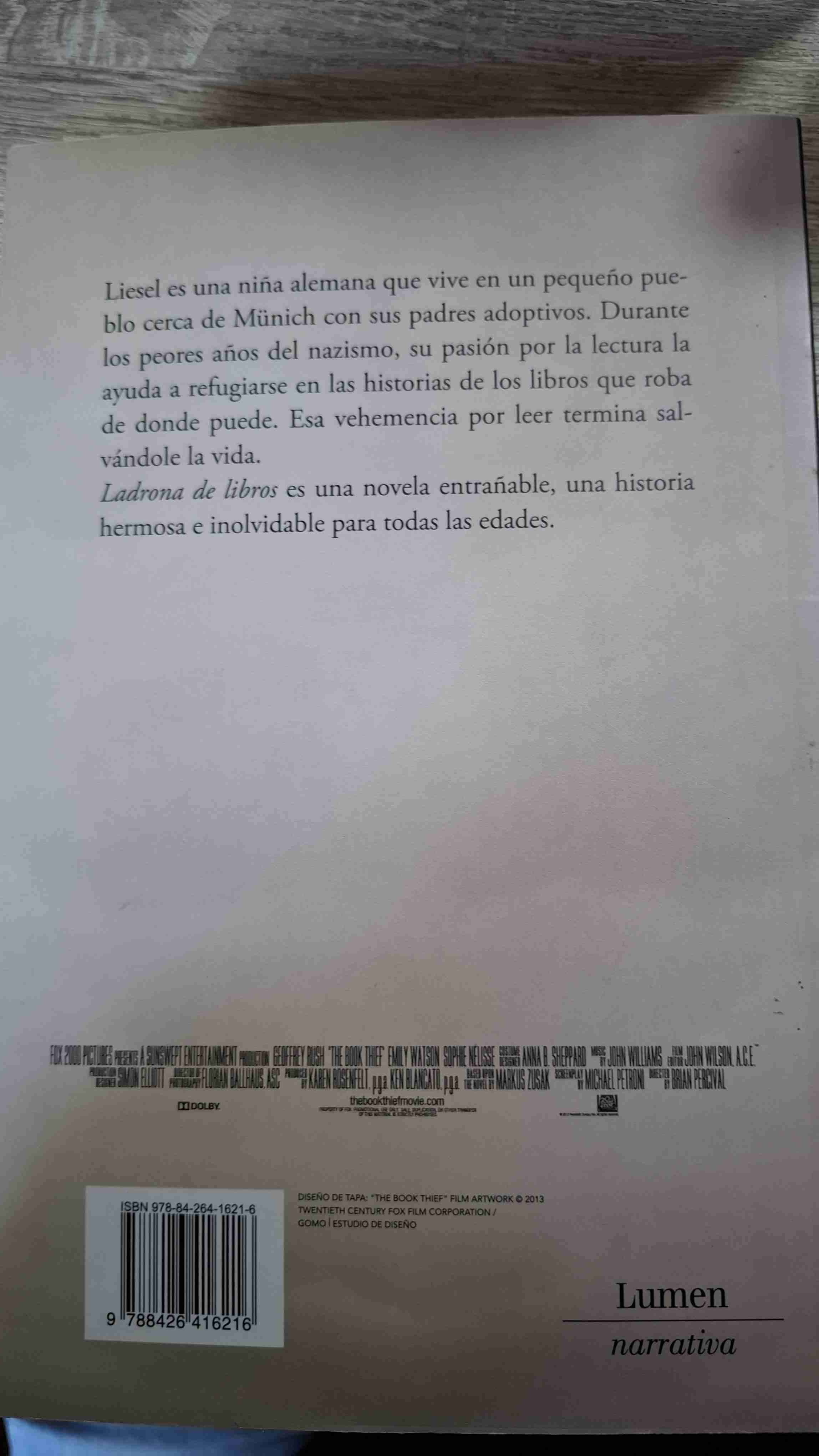 La ladrona de libros de Markus Zusak - miniatura 2