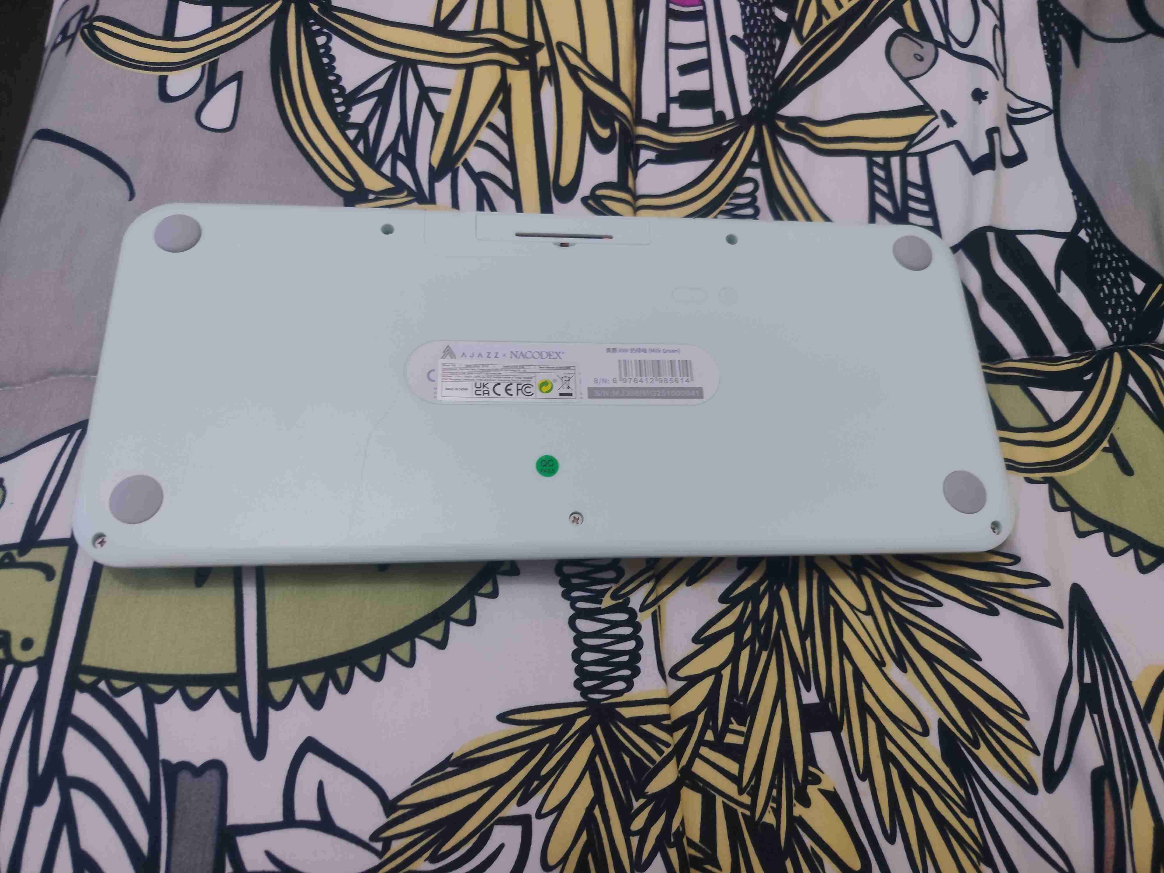 Teclado mecánico retro verde ajazz - miniatura 2