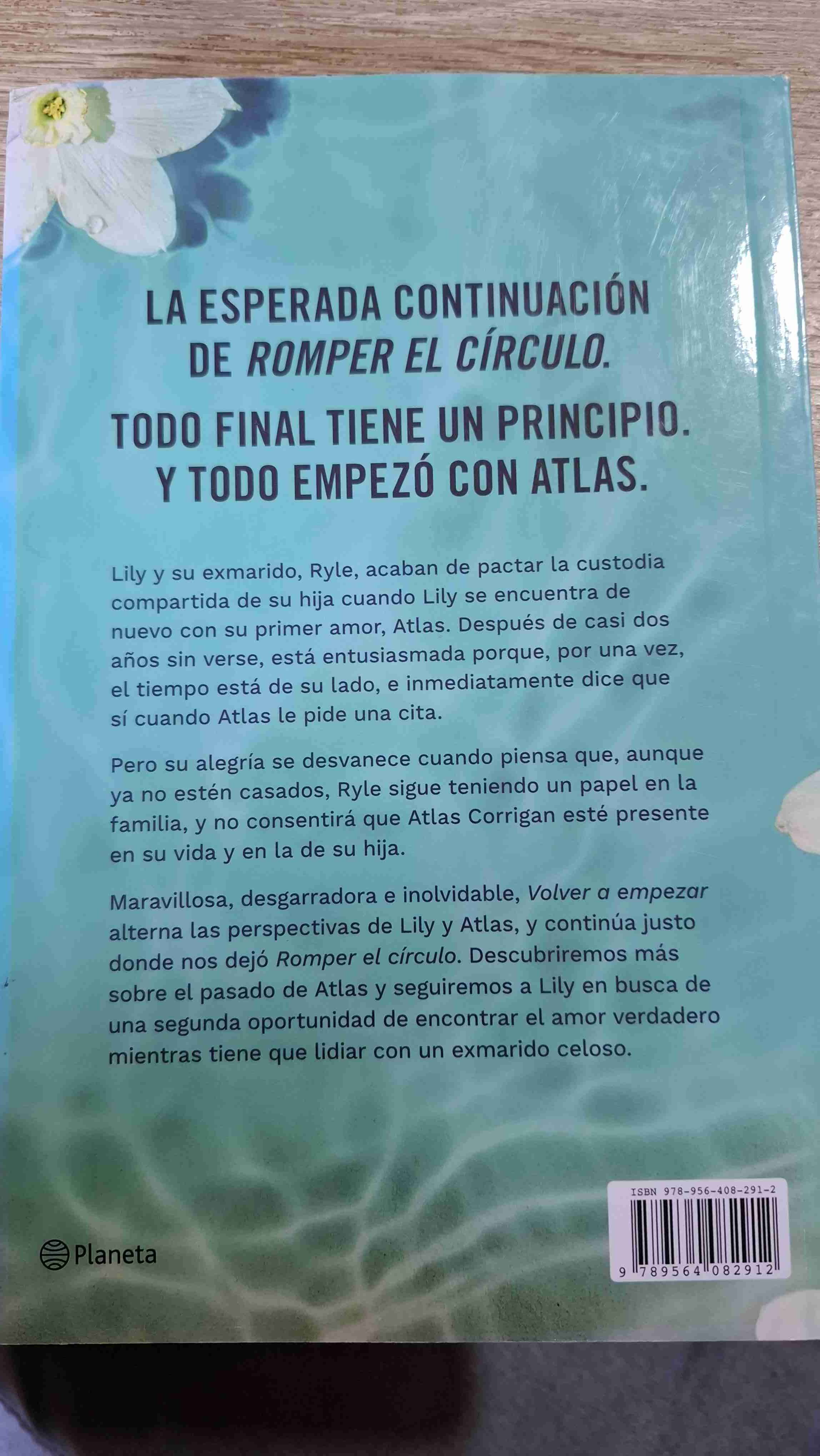 Libro 'Volver a Empezar' Colleen Hoover - miniatura 2