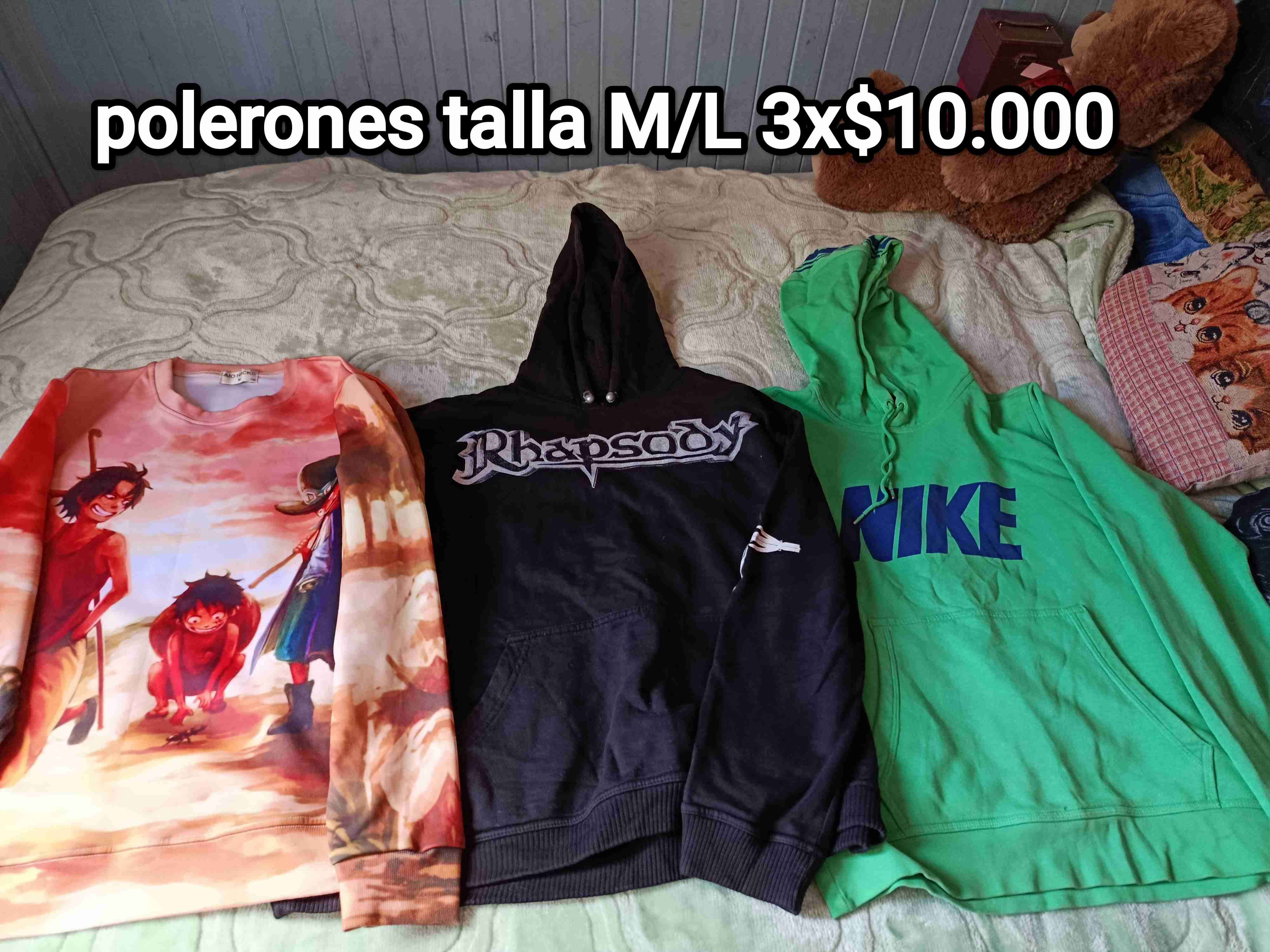 Polerones variados talla M/L