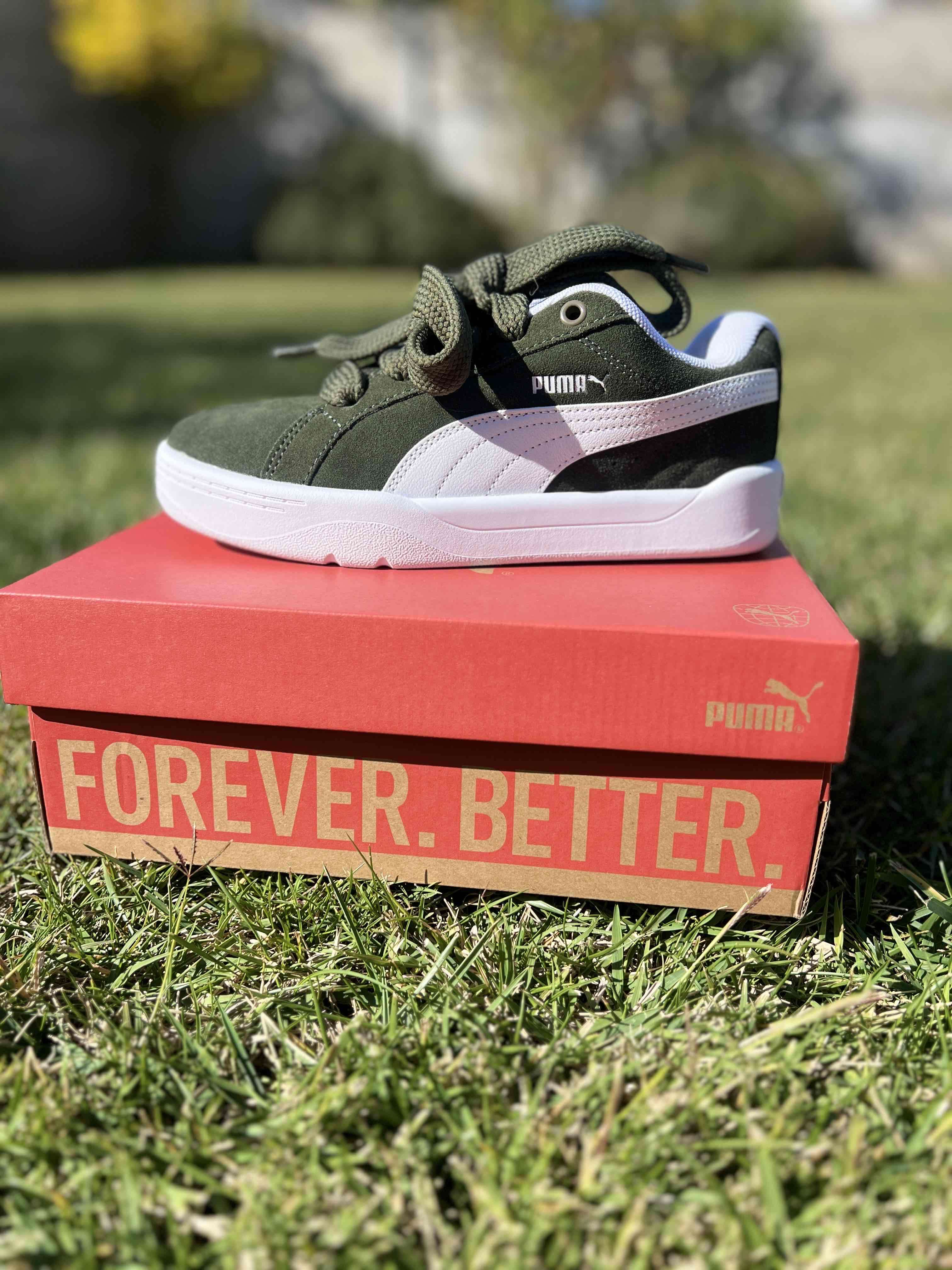 Zapatillas verdes Puma nuevas - miniatura 3