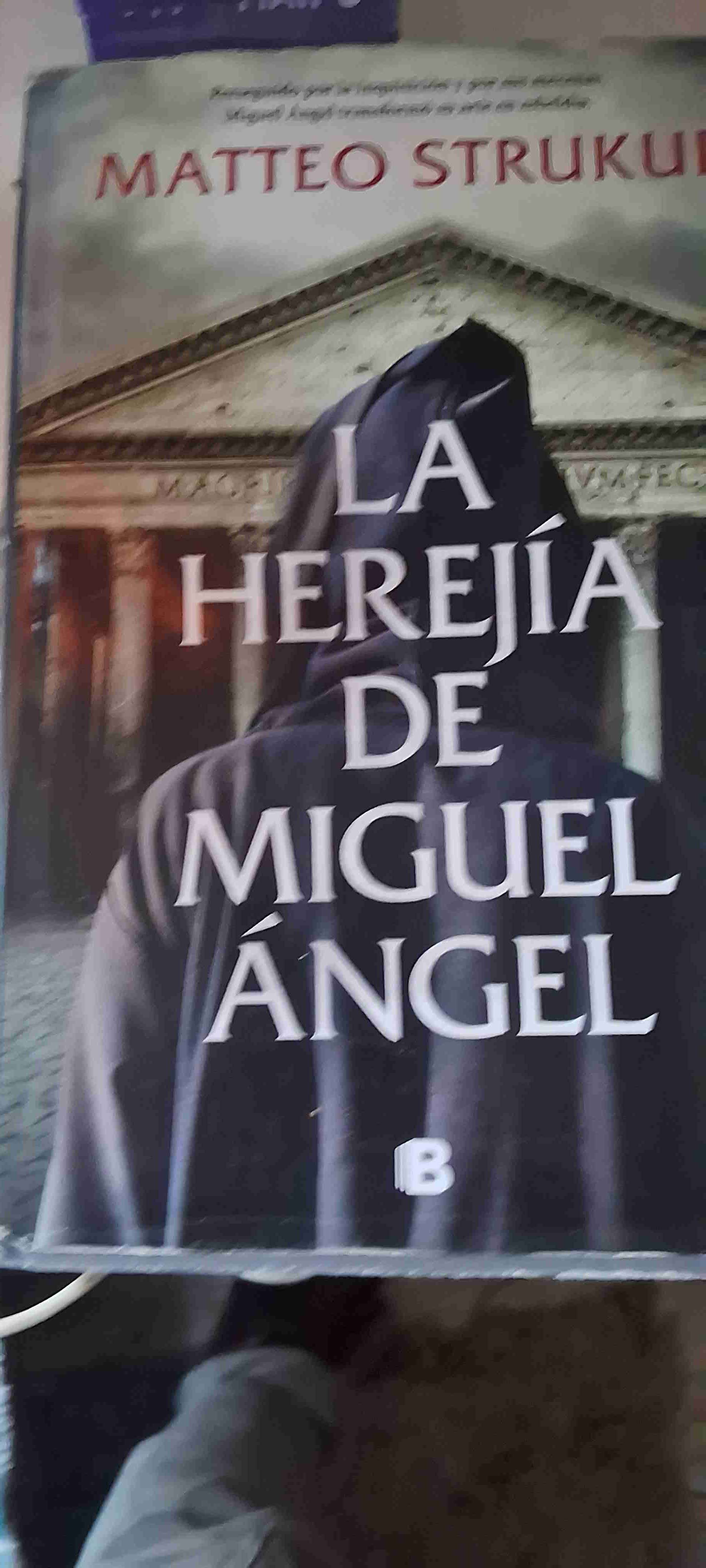 Libro 'La herejía de Miguel Ángel'