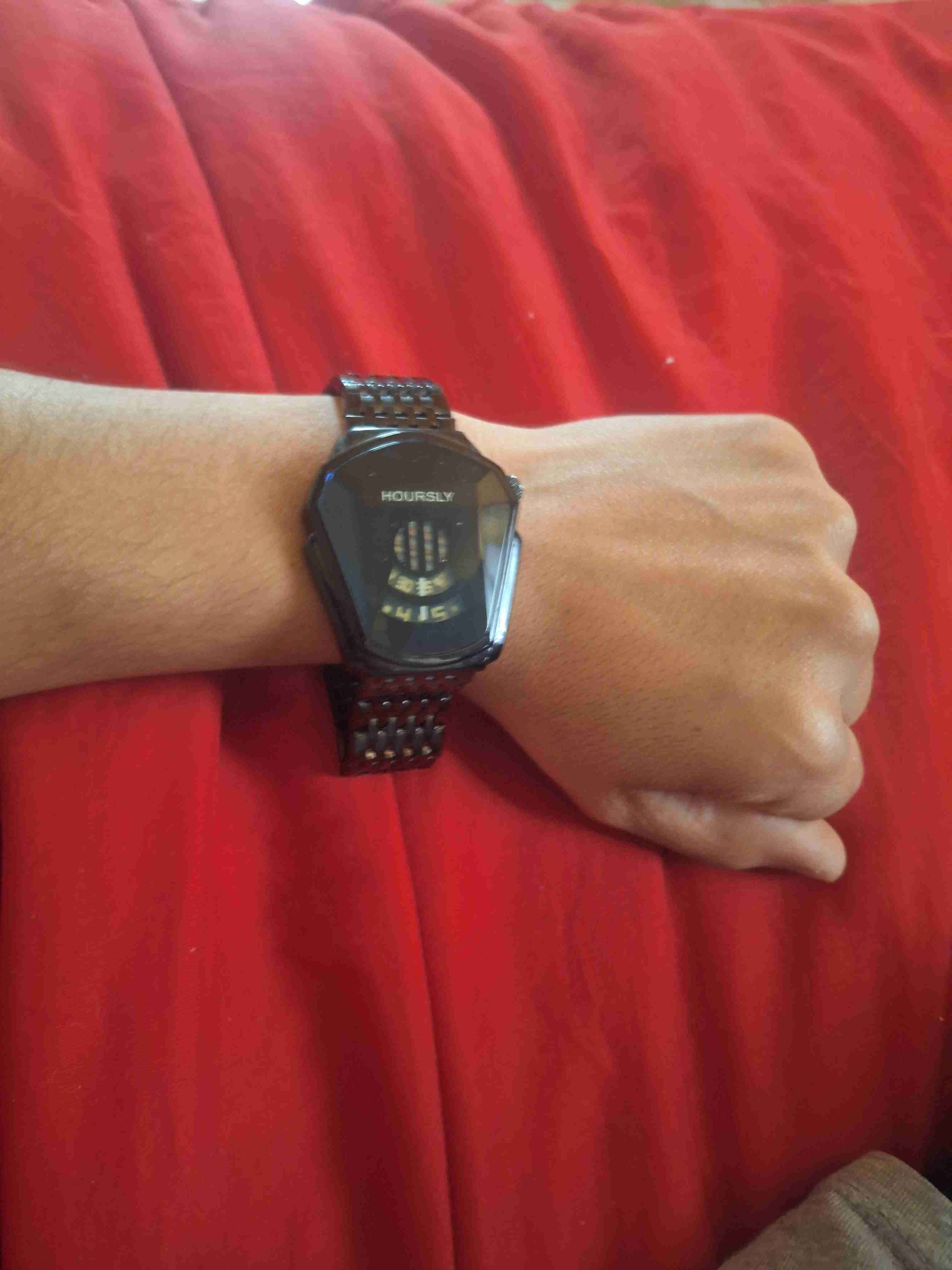 Reloj Hourly metálico digital - miniatura 3