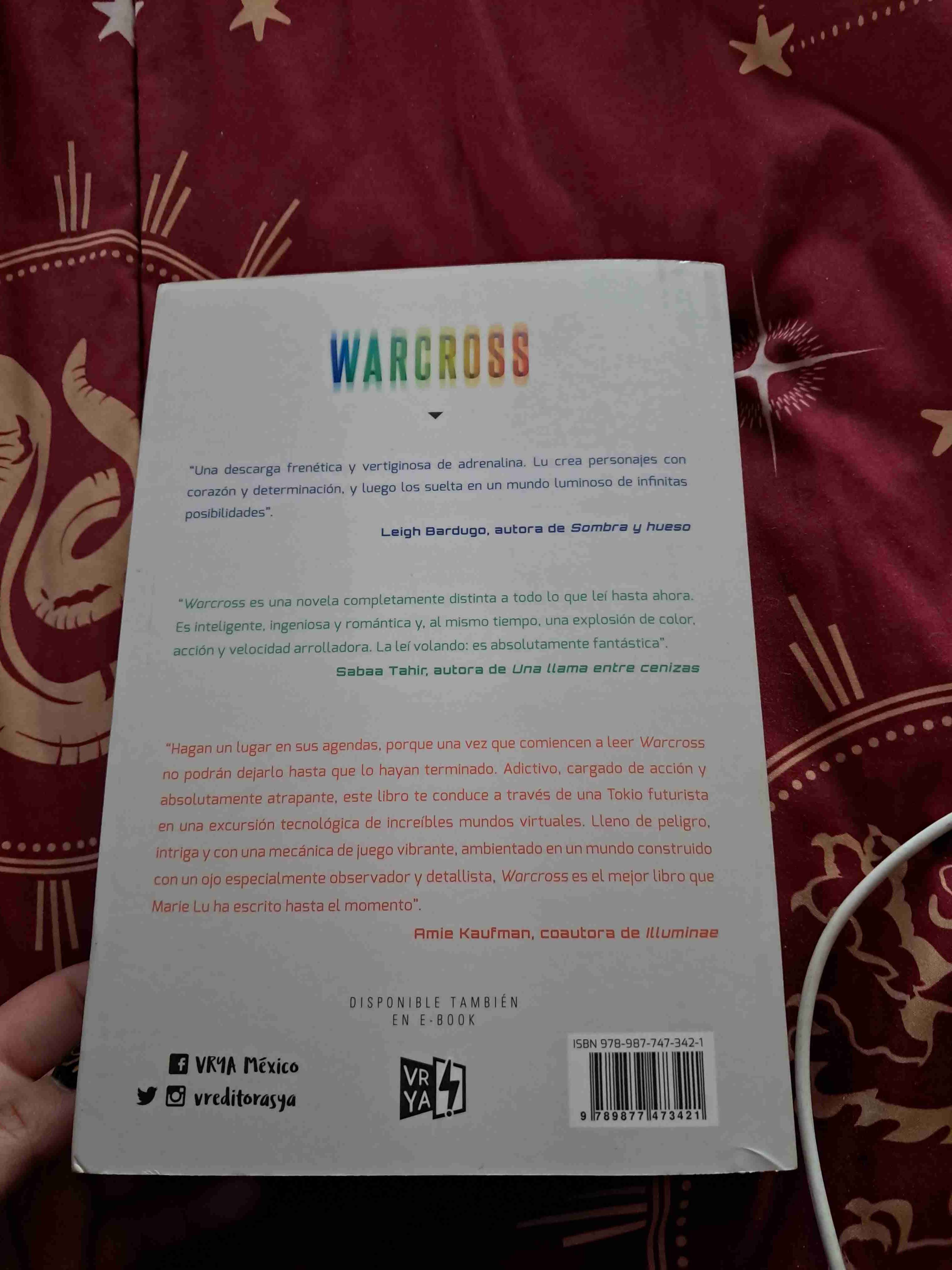 Libro Warcross de Marie Lu - miniatura 2