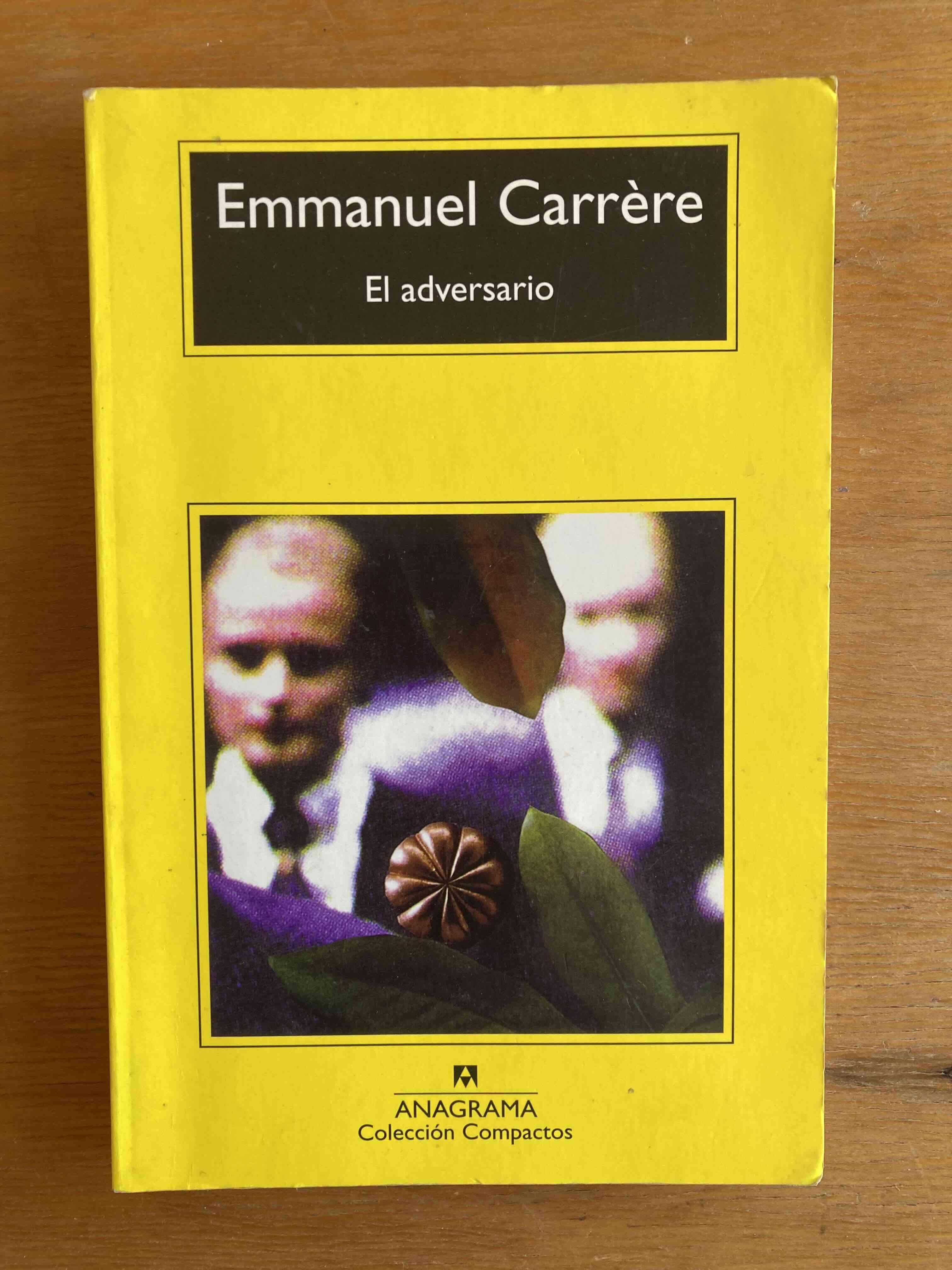 Libro El adversario de Emmanuel Carrère