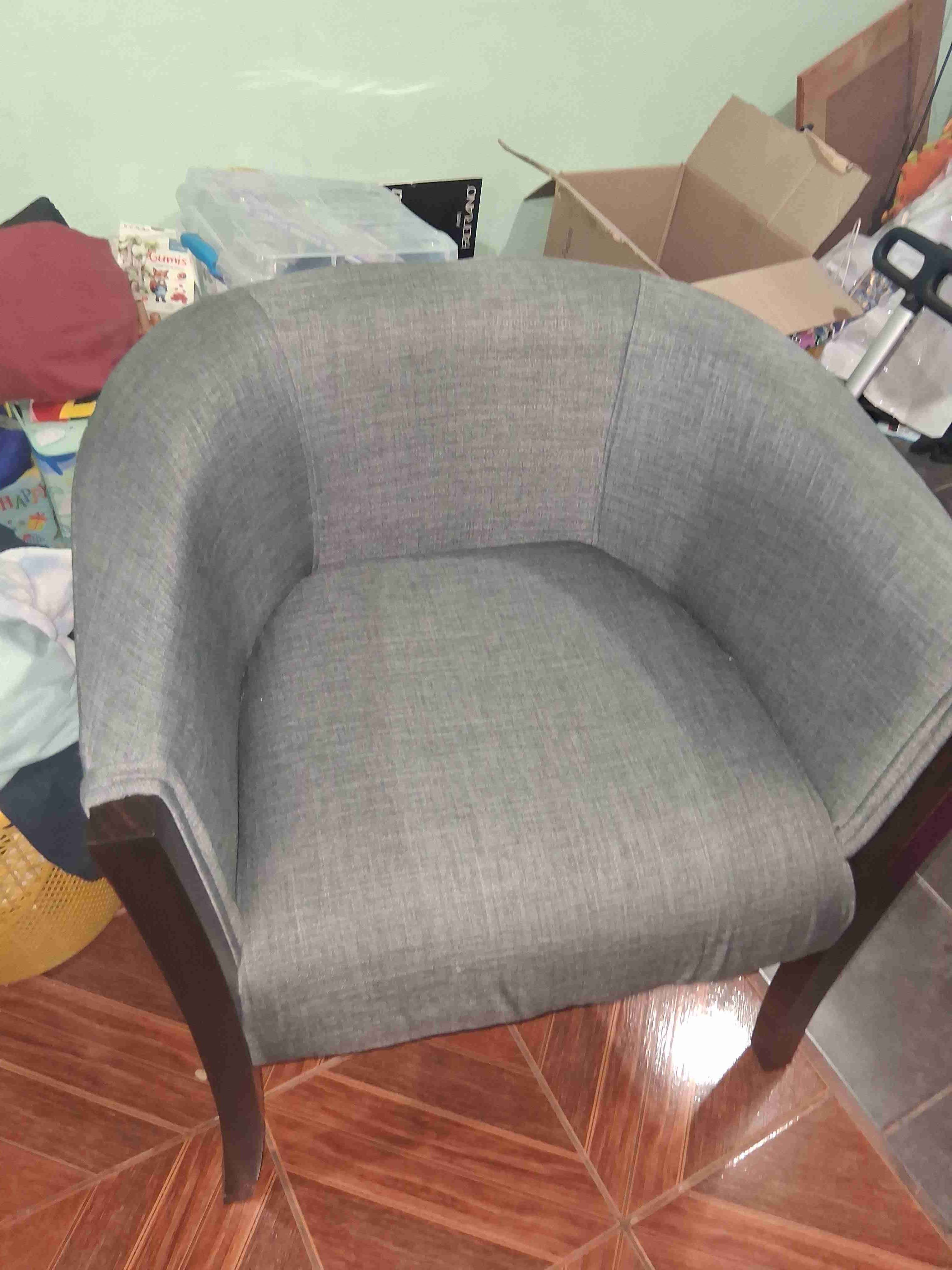 Sillón gris moderno - miniatura 2