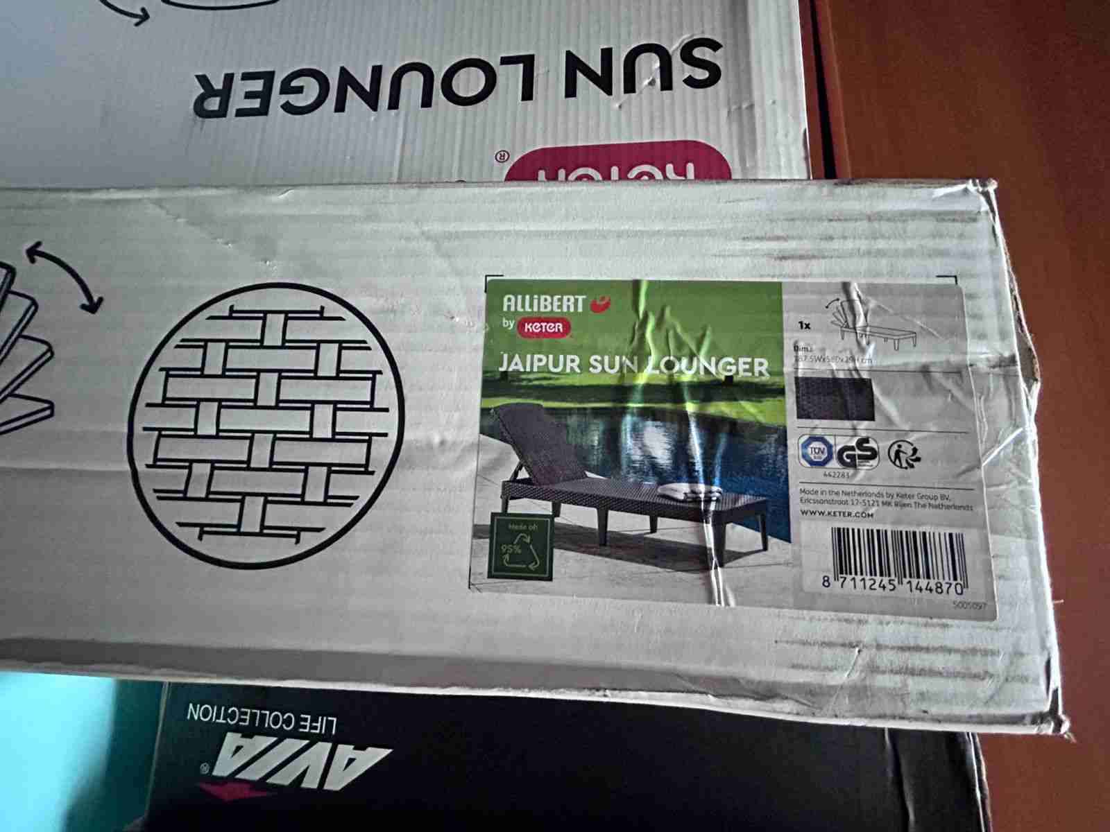 Reposera Keter Sun Lounger - miniatura 2