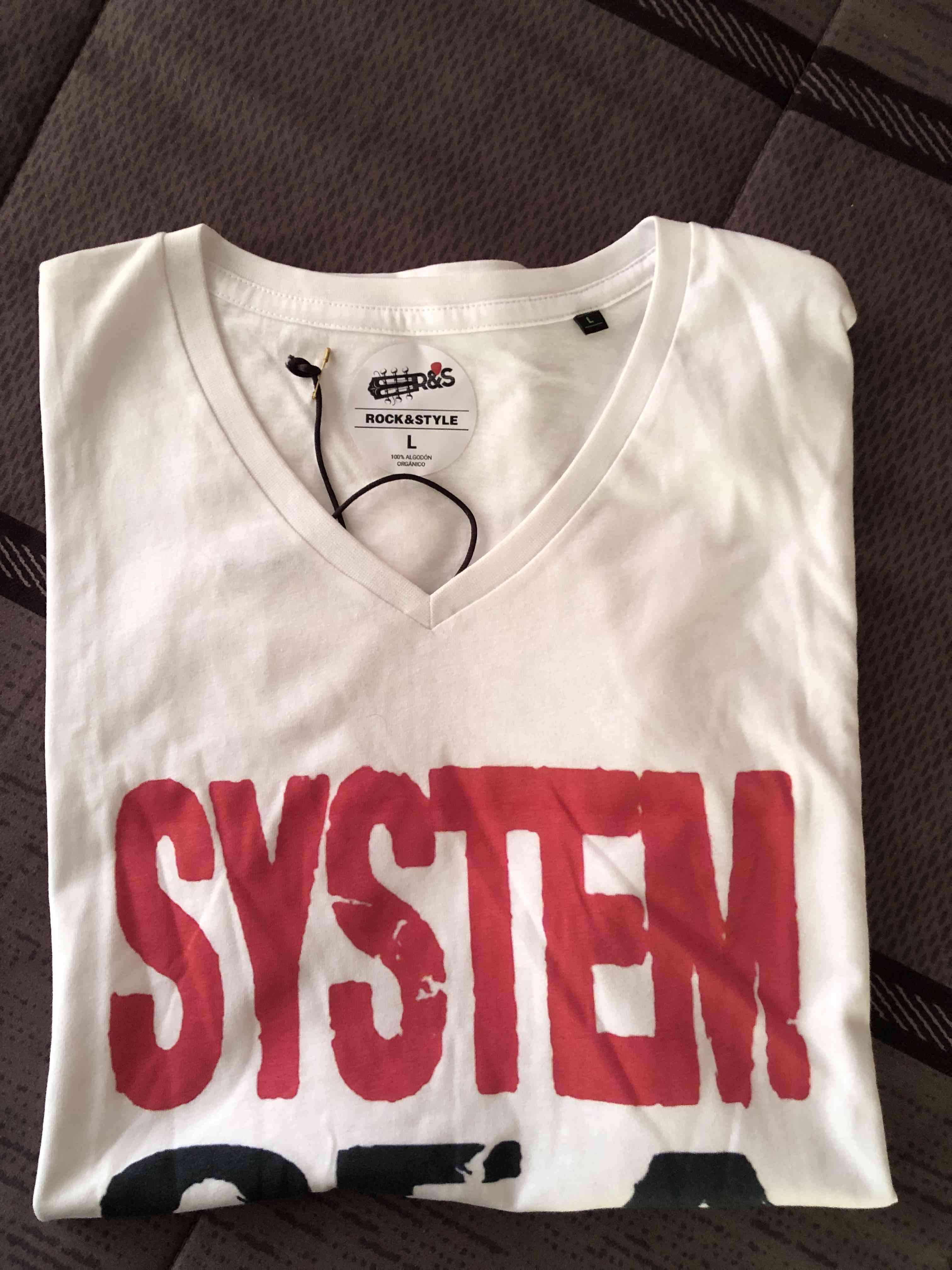 Polera System of a Down blanca (Nueva) - miniatura 2