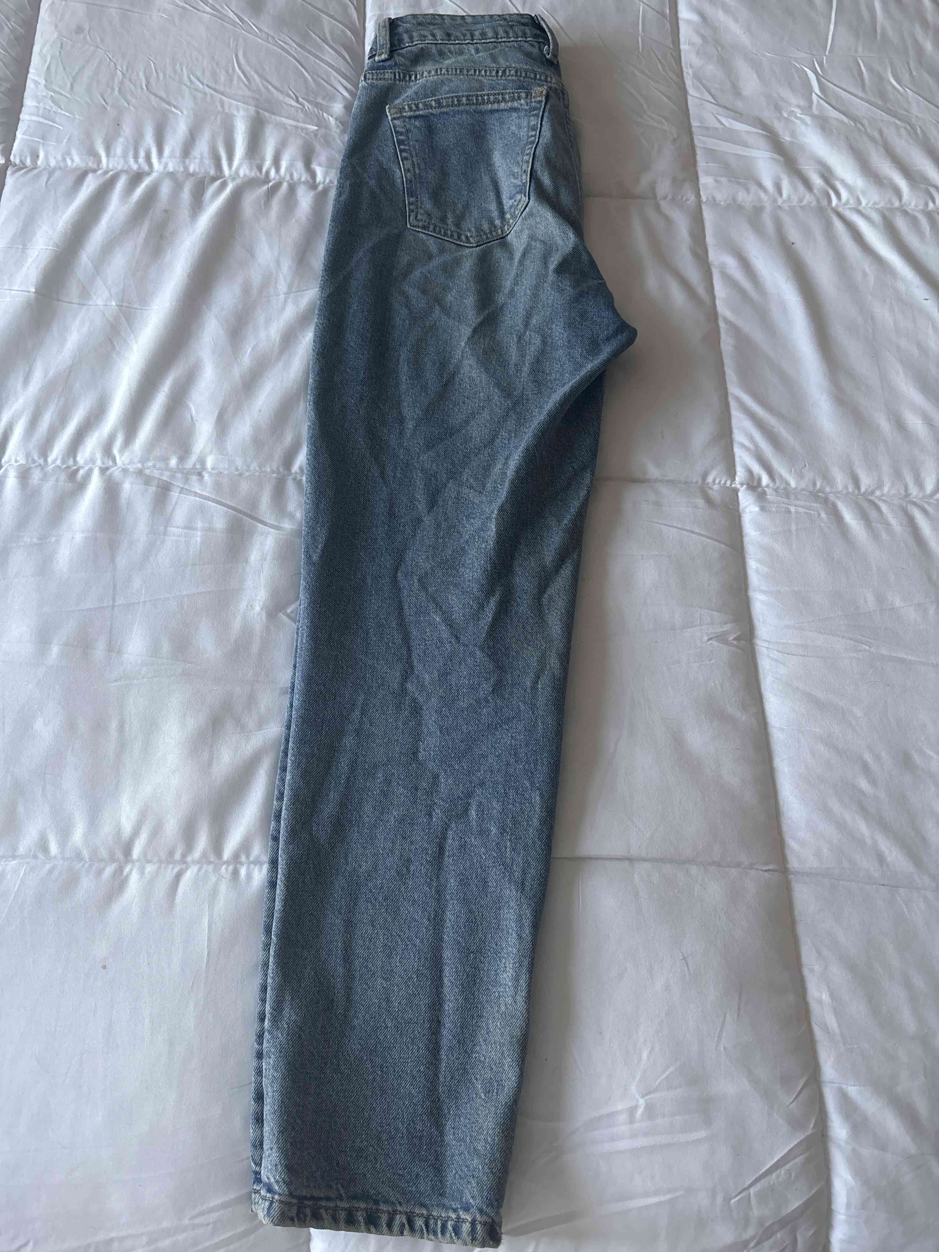 Jeans azul H&M mujer talla 34 - miniatura 2
