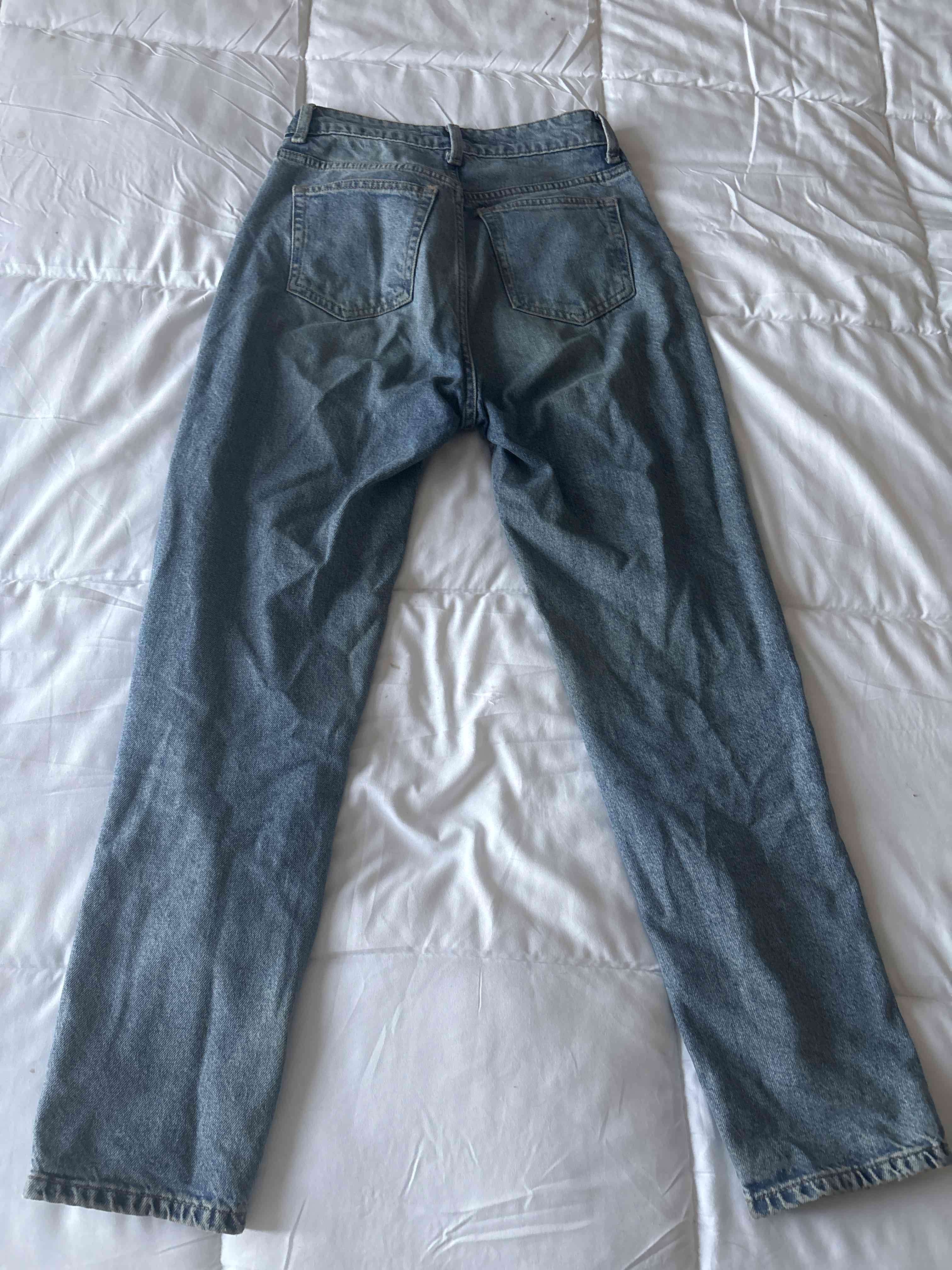 Jeans azul H&M mujer talla 34 - miniatura 3