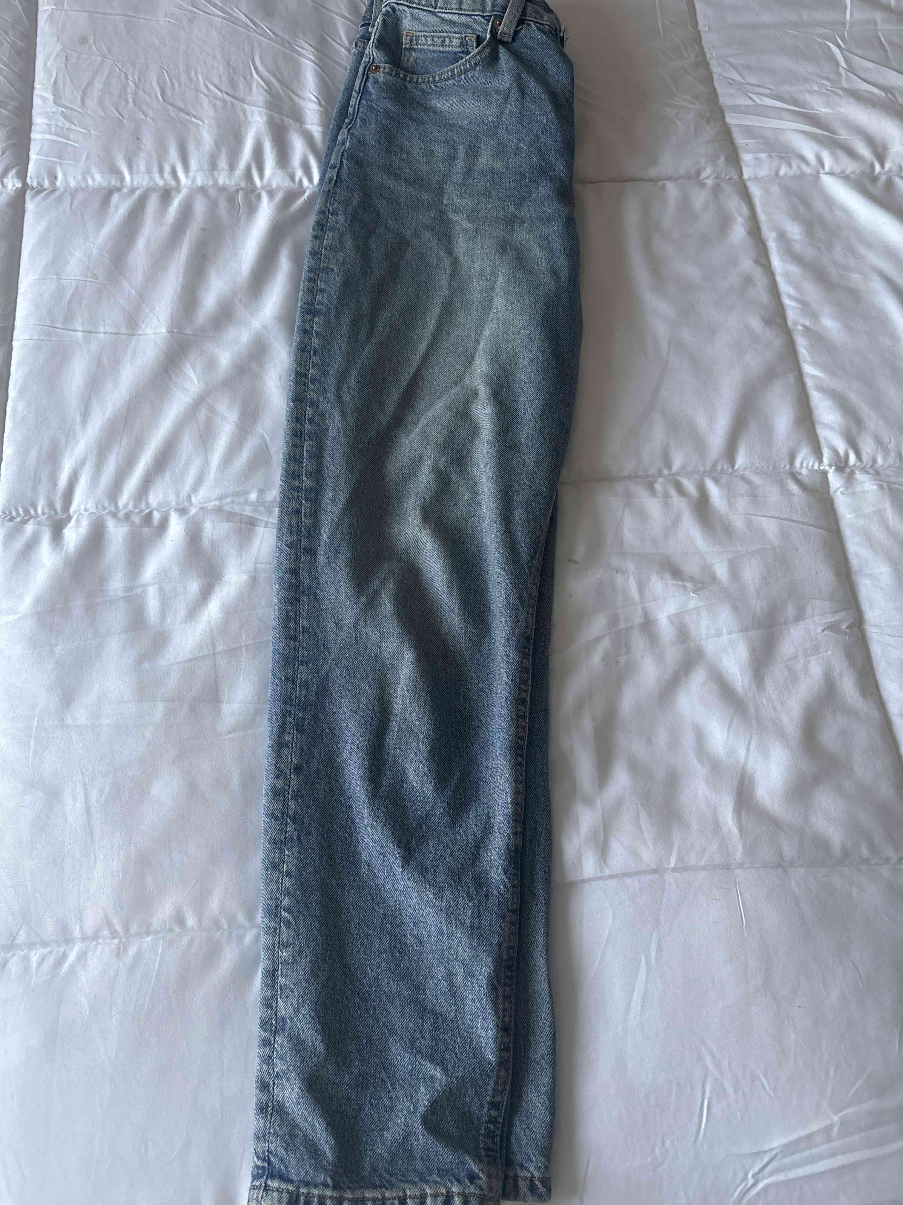 Jeans azul H&M mujer talla 34 - miniatura 4