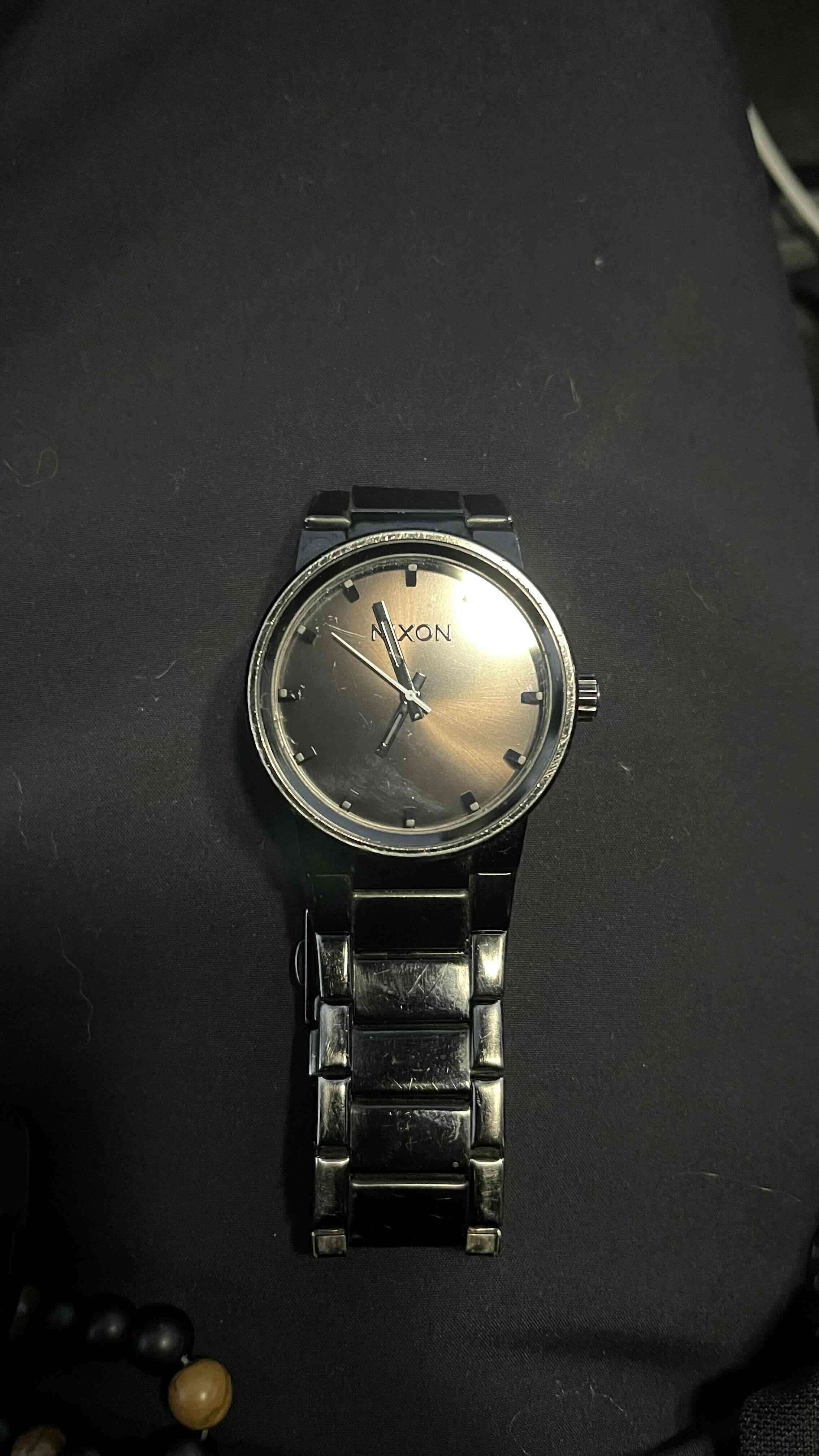 Reloj de pulsera Nixon negro the cannon - miniatura 2