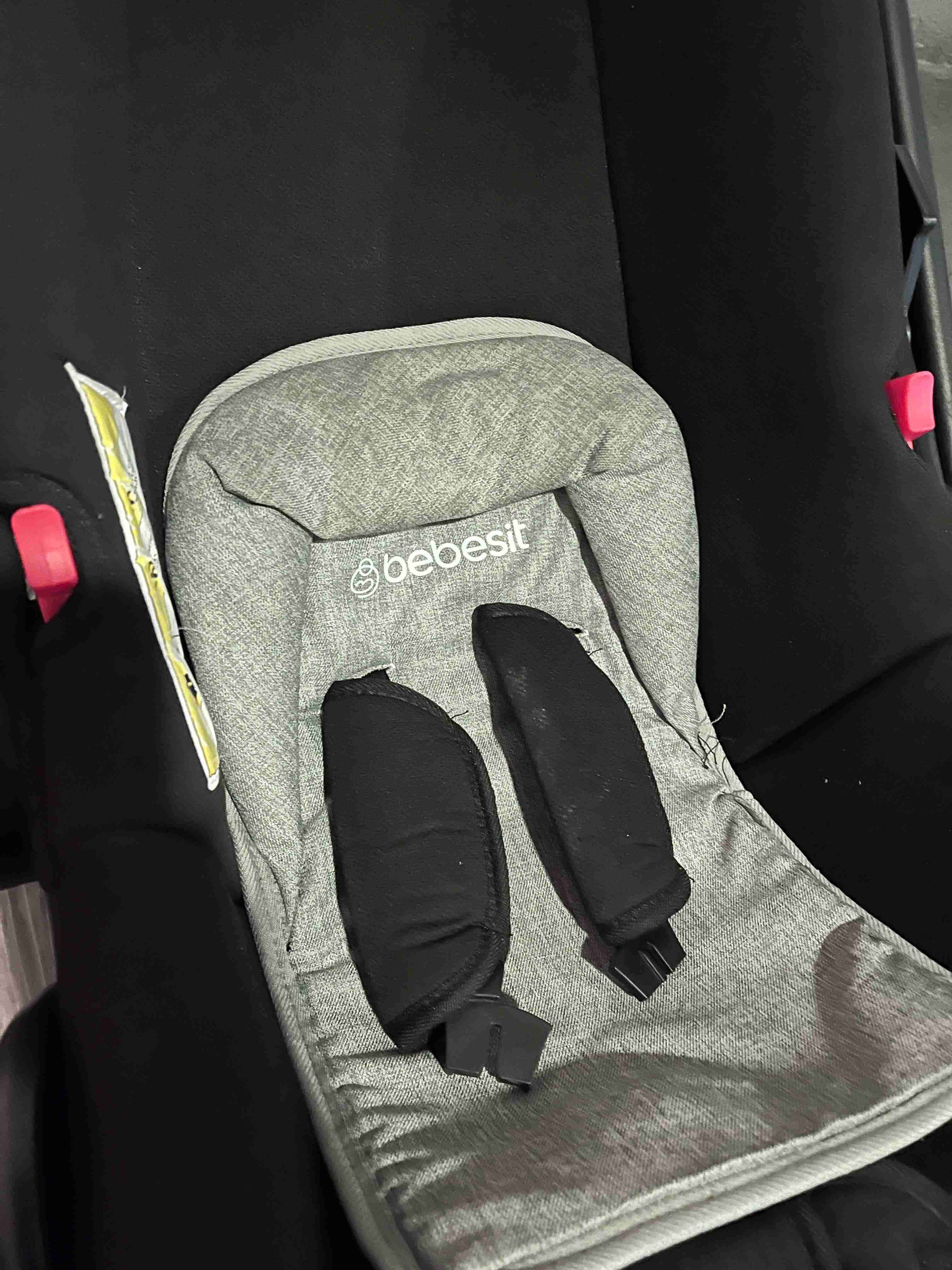 Silla de auto Bebesit negra - miniatura 3