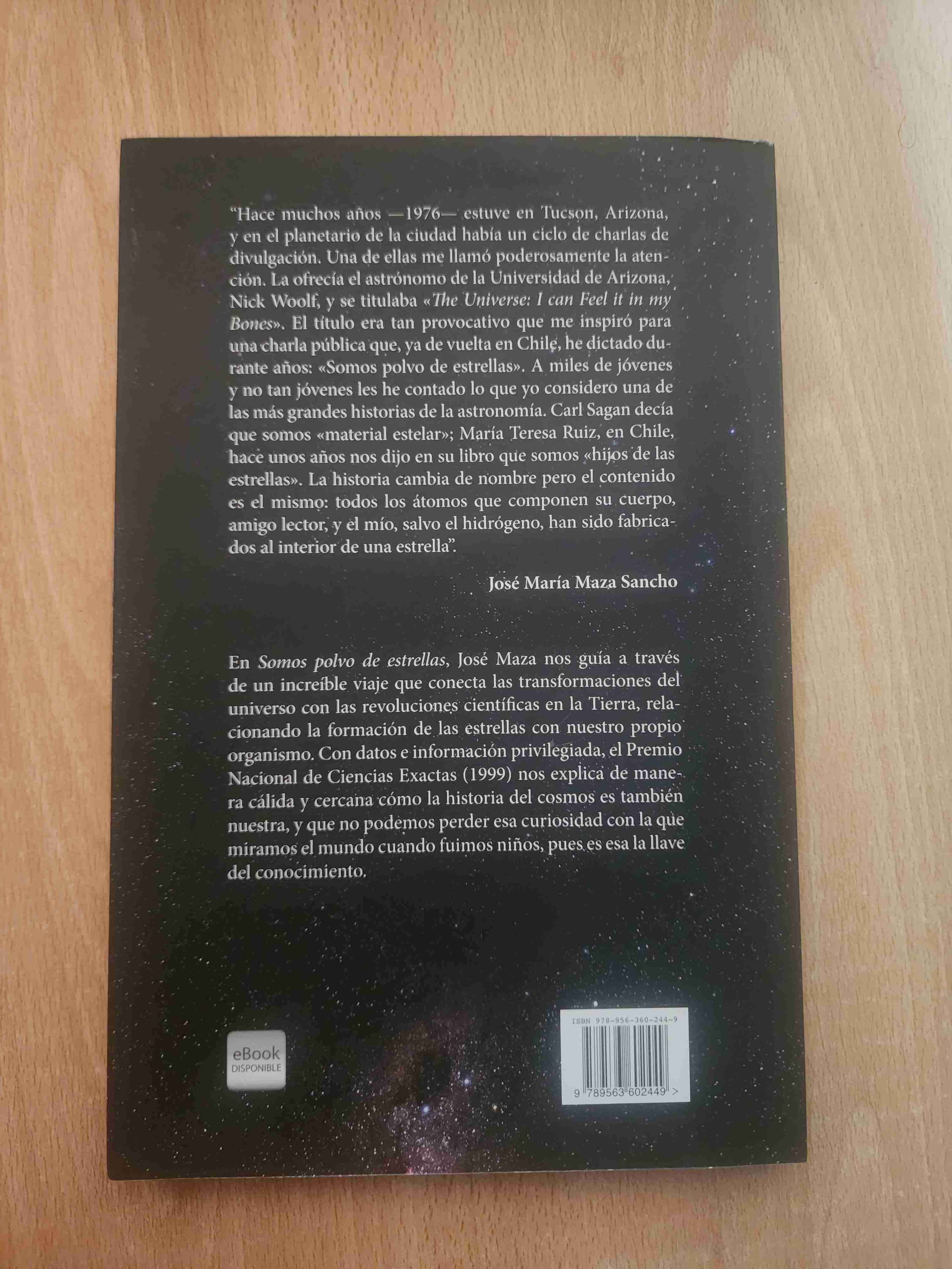 Libro 'Somos polvo de estrellas' - miniatura 2