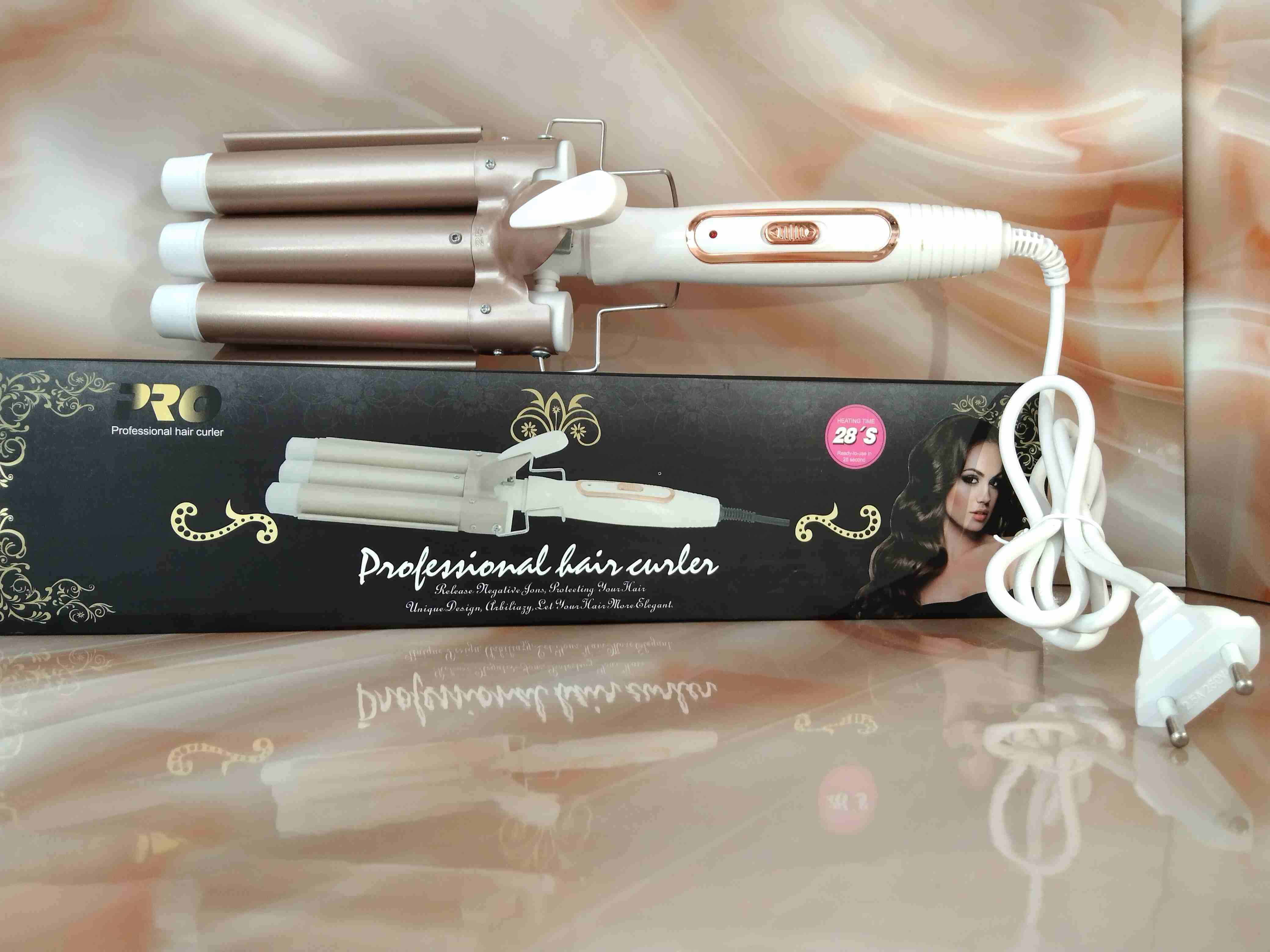 Ondulador de pelo triple cilindro (Pro Hair) - miniatura 6
