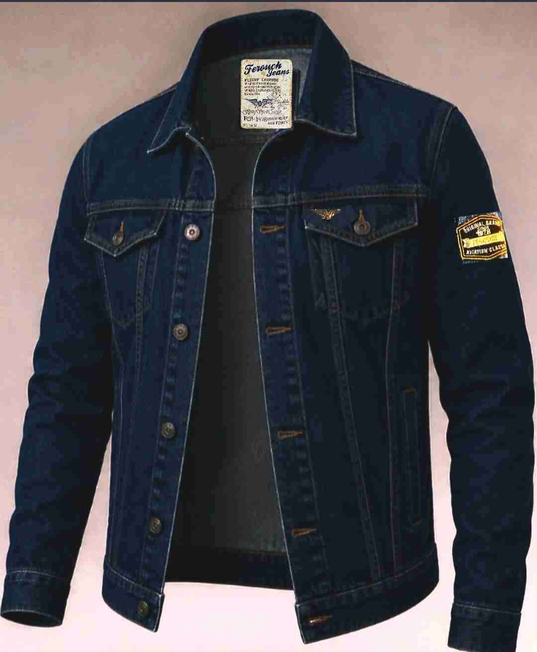 Chaqueta Mezclilla Flight Legends Fch-1978 Ferouch - miniatura 1