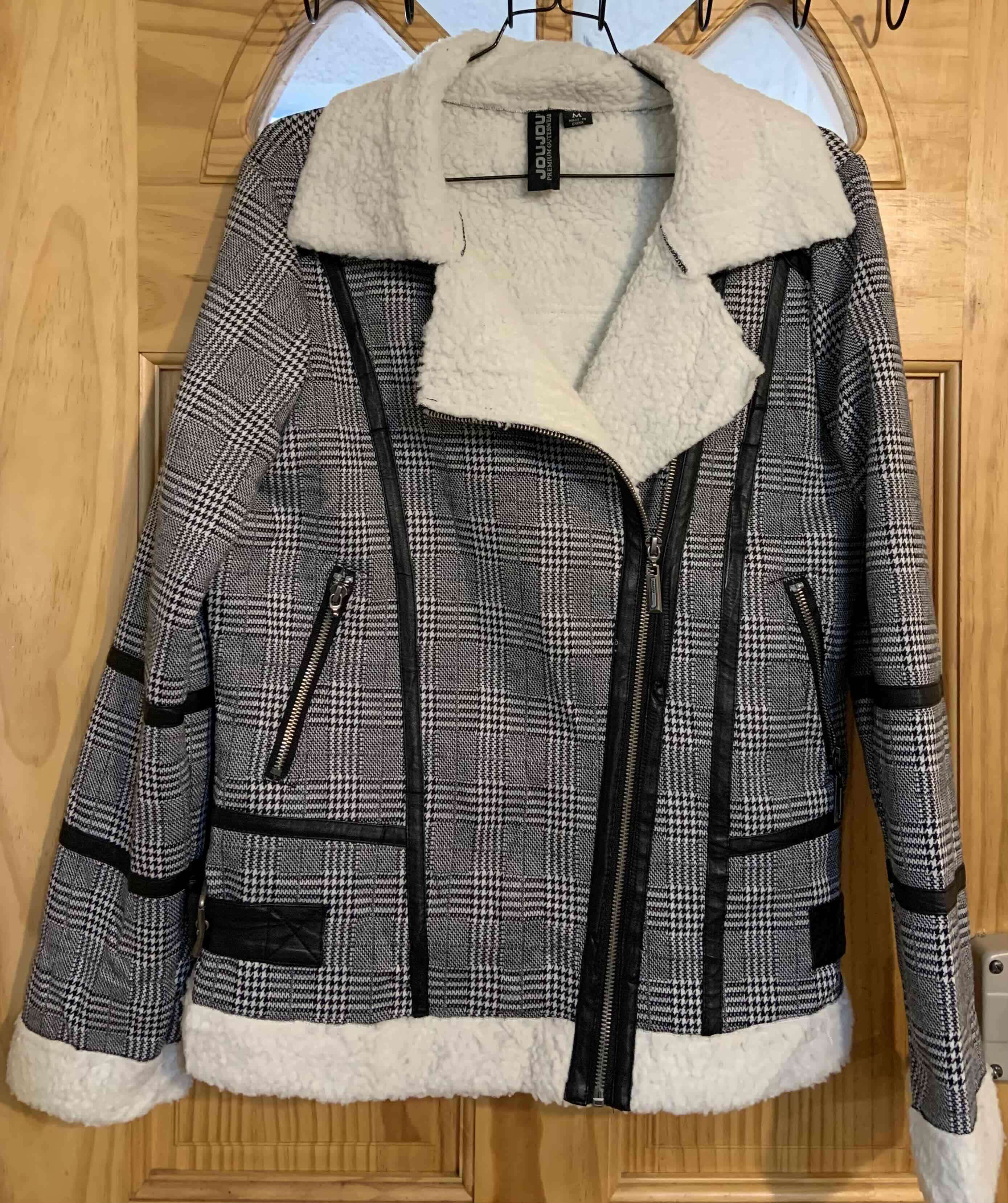 Chaqueta biker chiporro