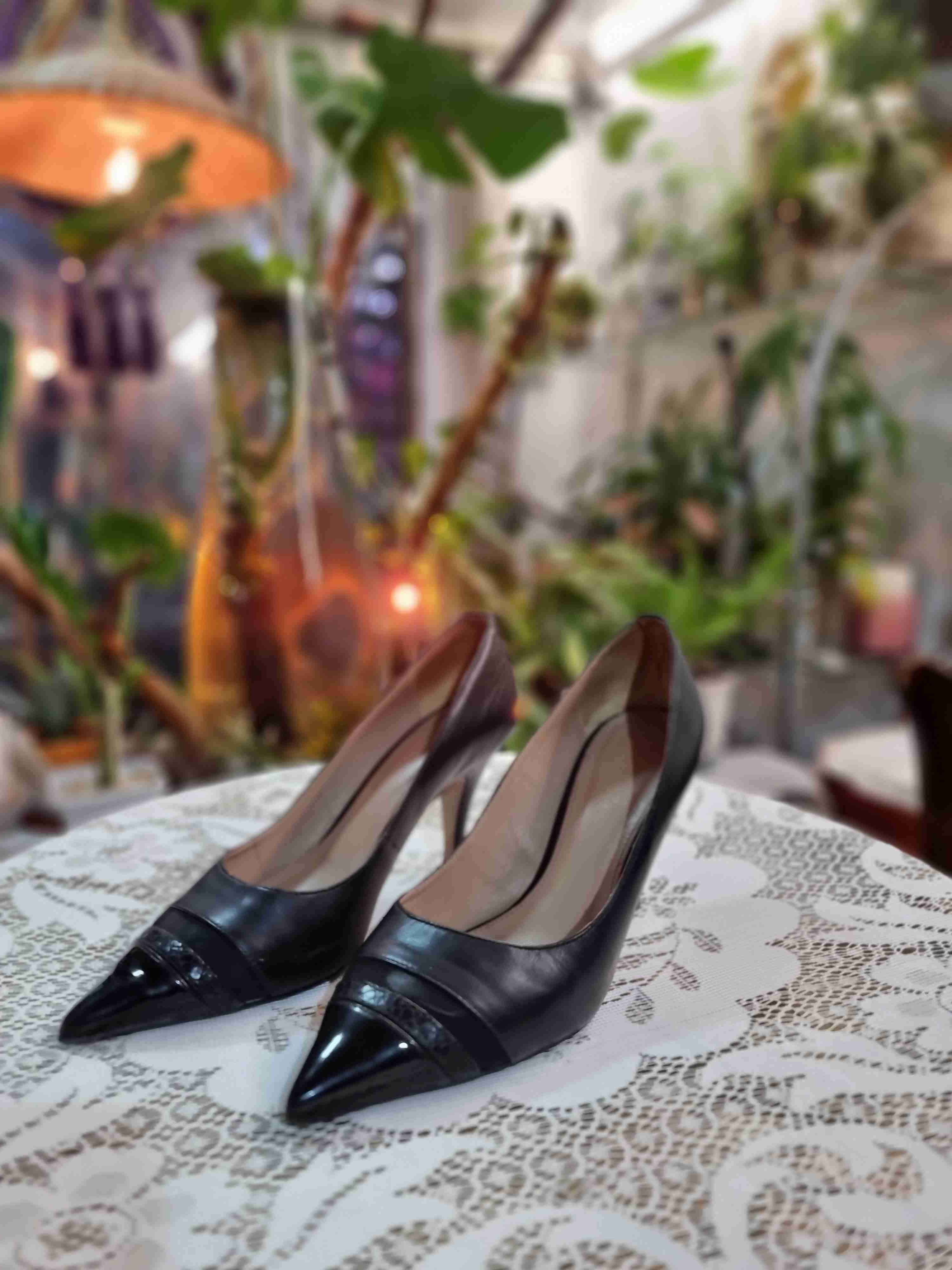 Zapatos negros elegantes Gacel - miniatura 3