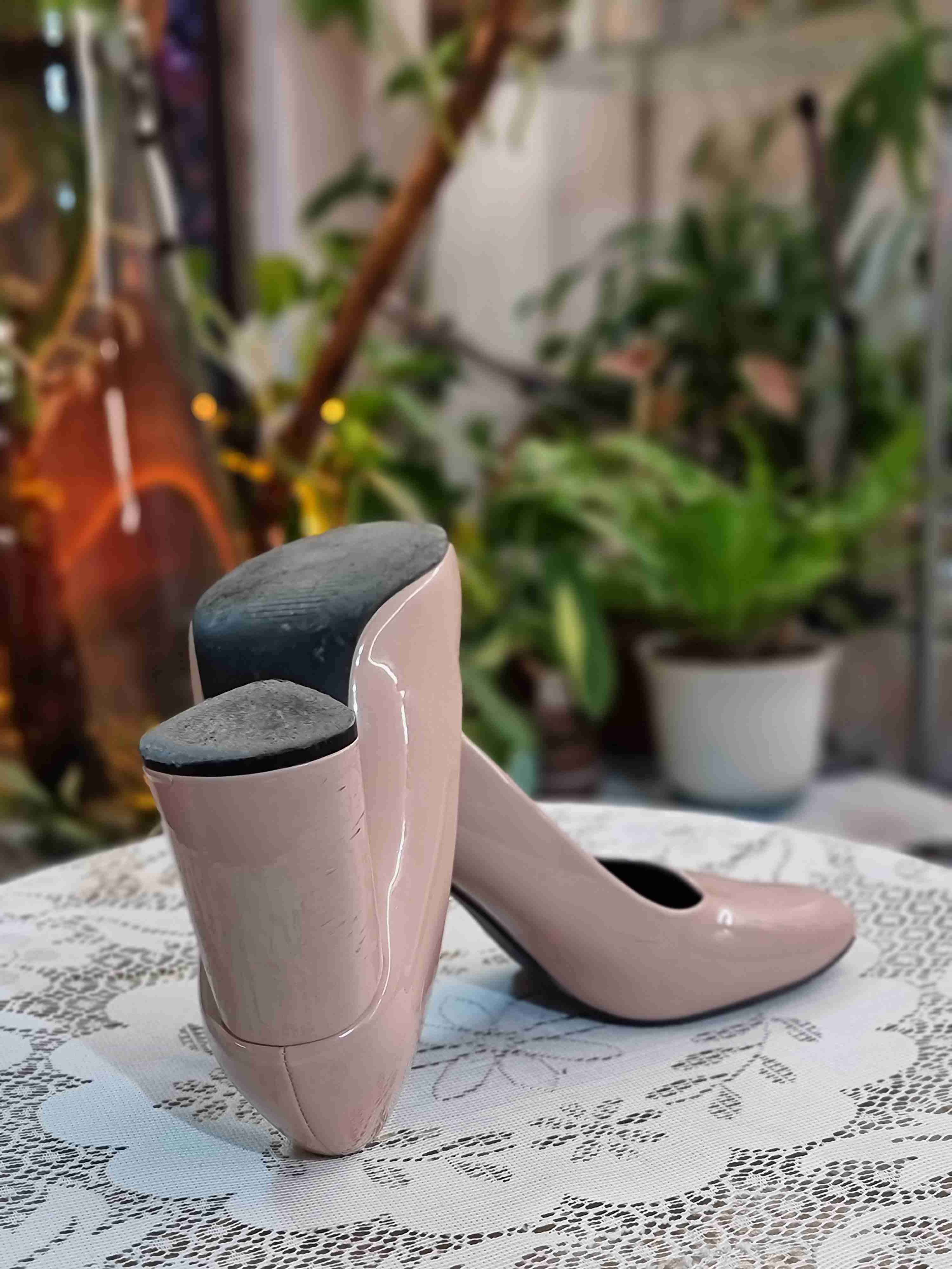 Zapatos de tacón Palo Rosa brillantes - miniatura 2
