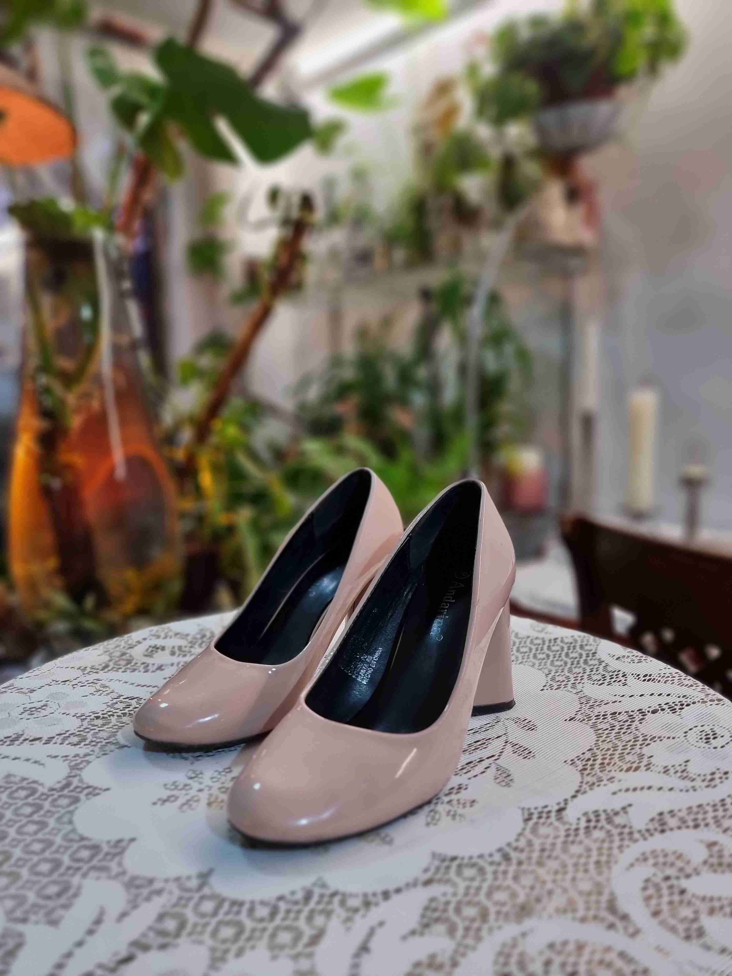 Zapatos de tacón Palo Rosa brillantes - miniatura 3