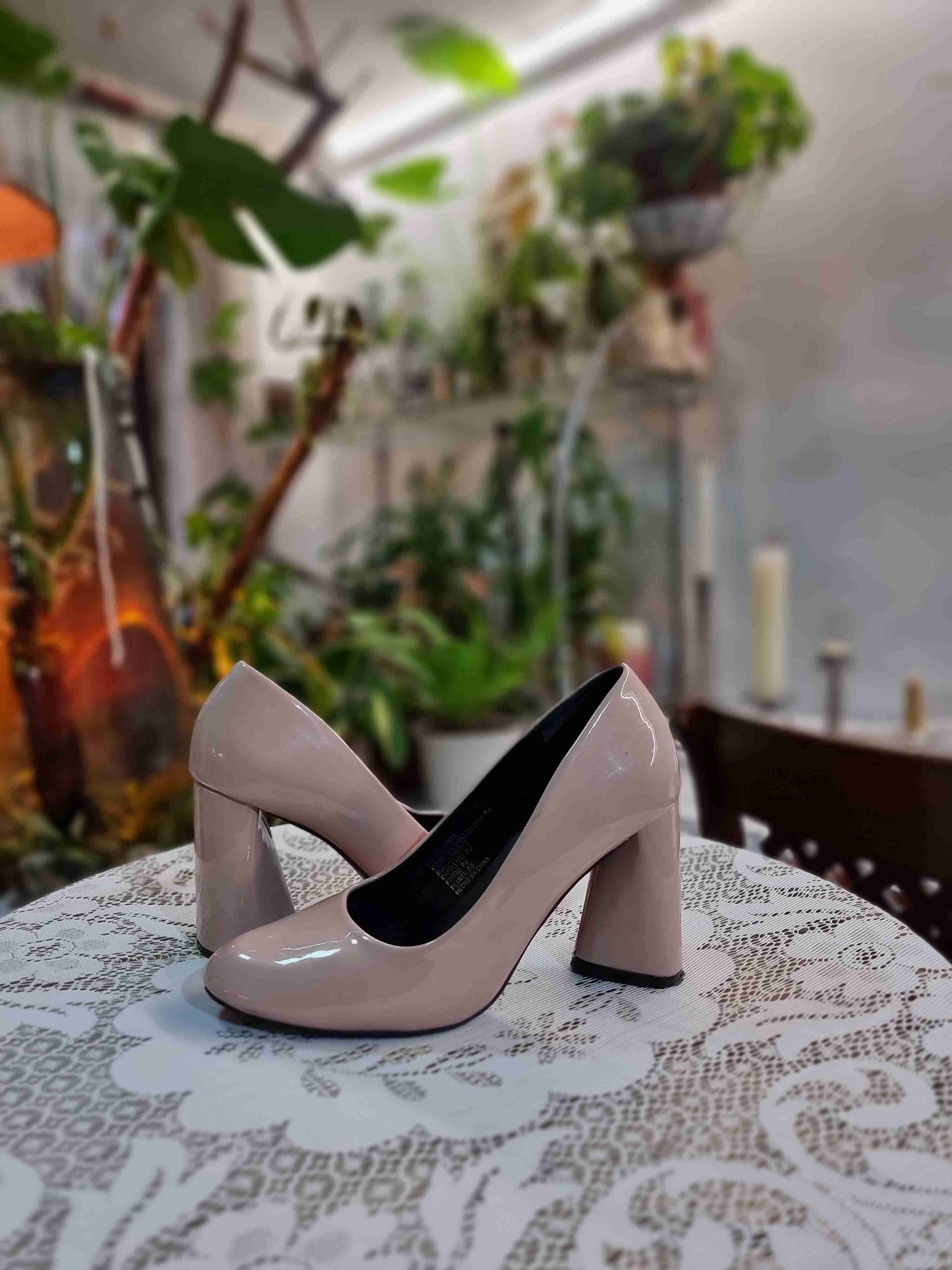 Zapatos de tacón Palo Rosa brillantes - miniatura 4