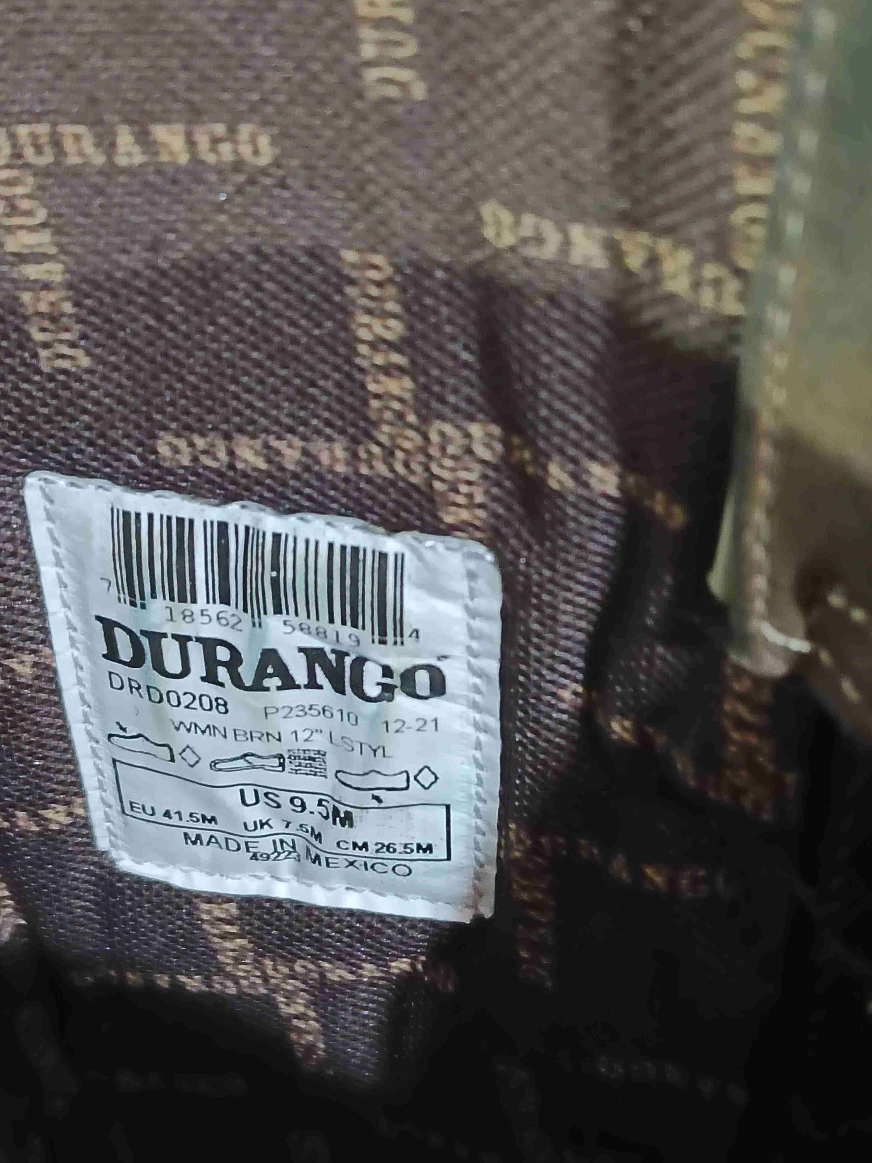 Botas vaqueras marrones Durango - miniatura 2