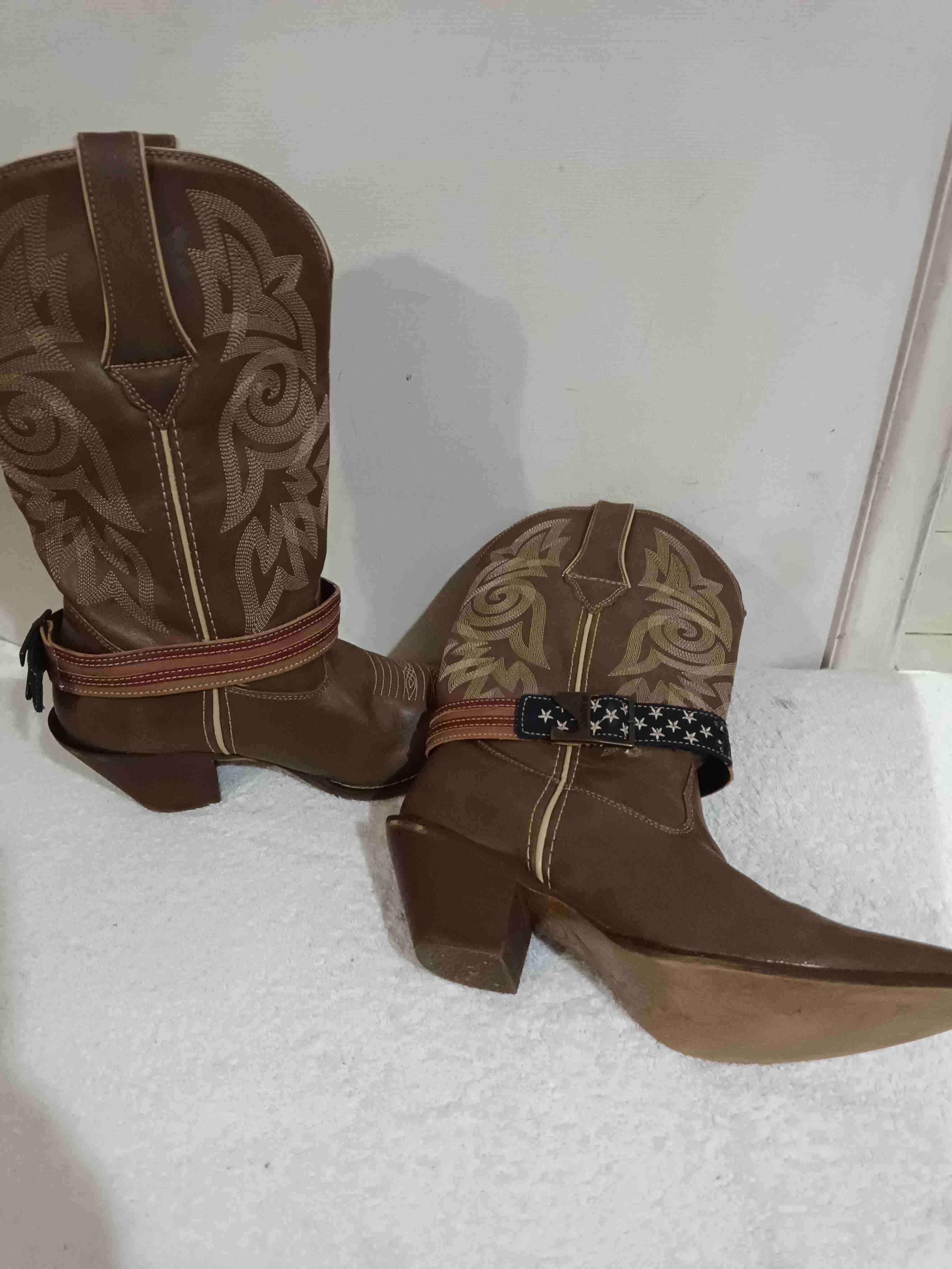 Botas vaqueras marrones Durango - miniatura 4