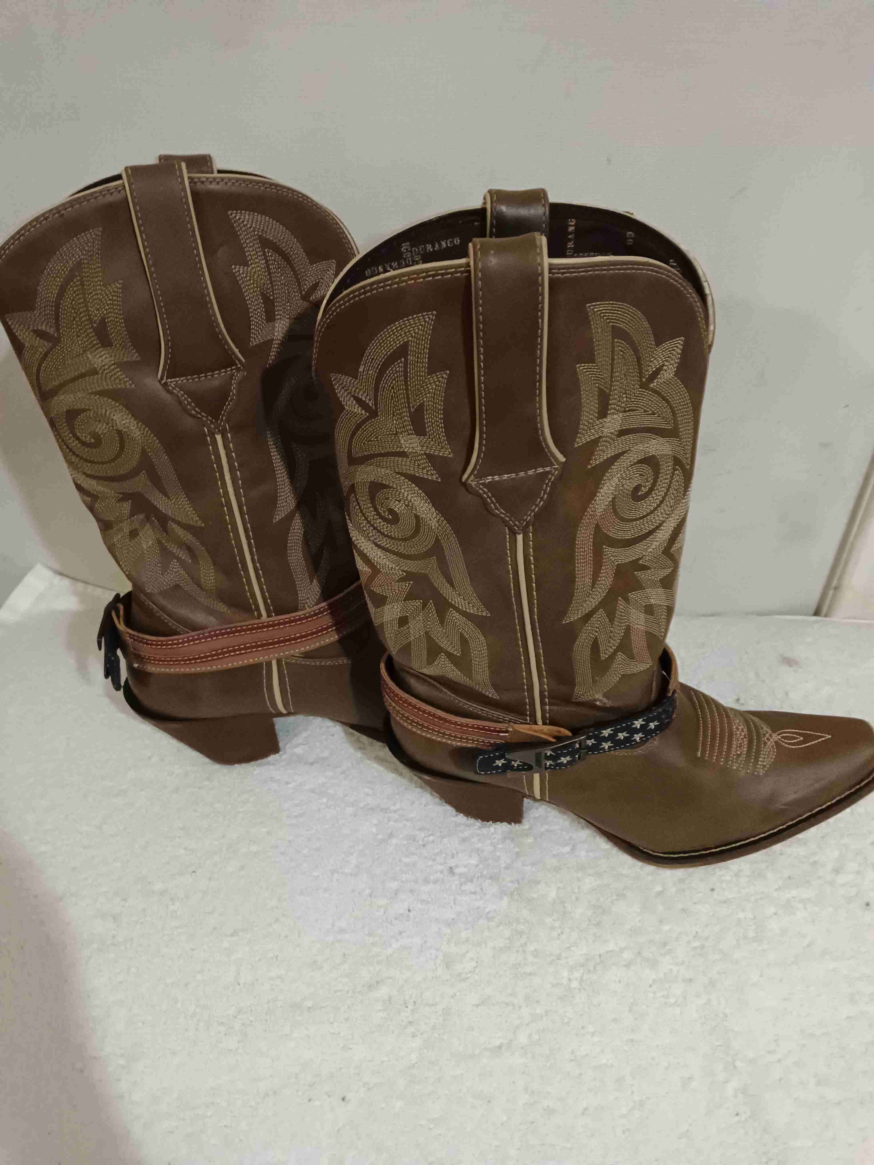 Botas vaqueras marrones Durango - miniatura 6