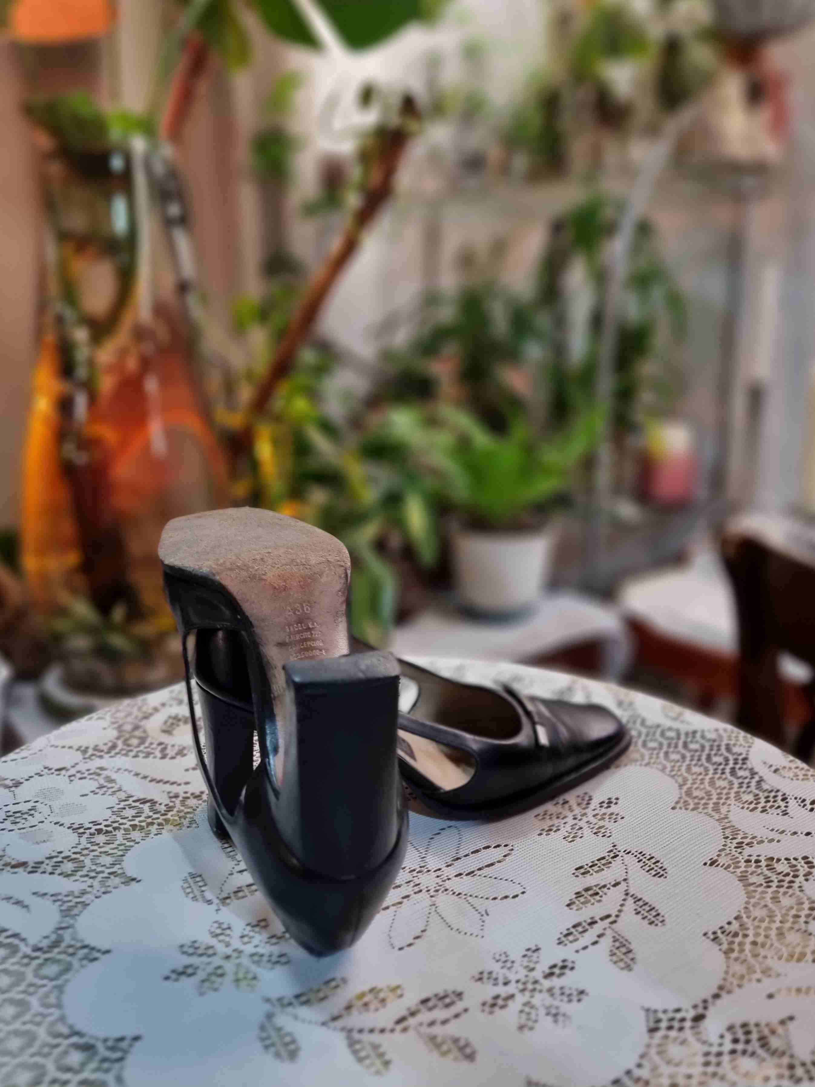 Zapatos de tacón negros elegantes Gacel - miniatura 2