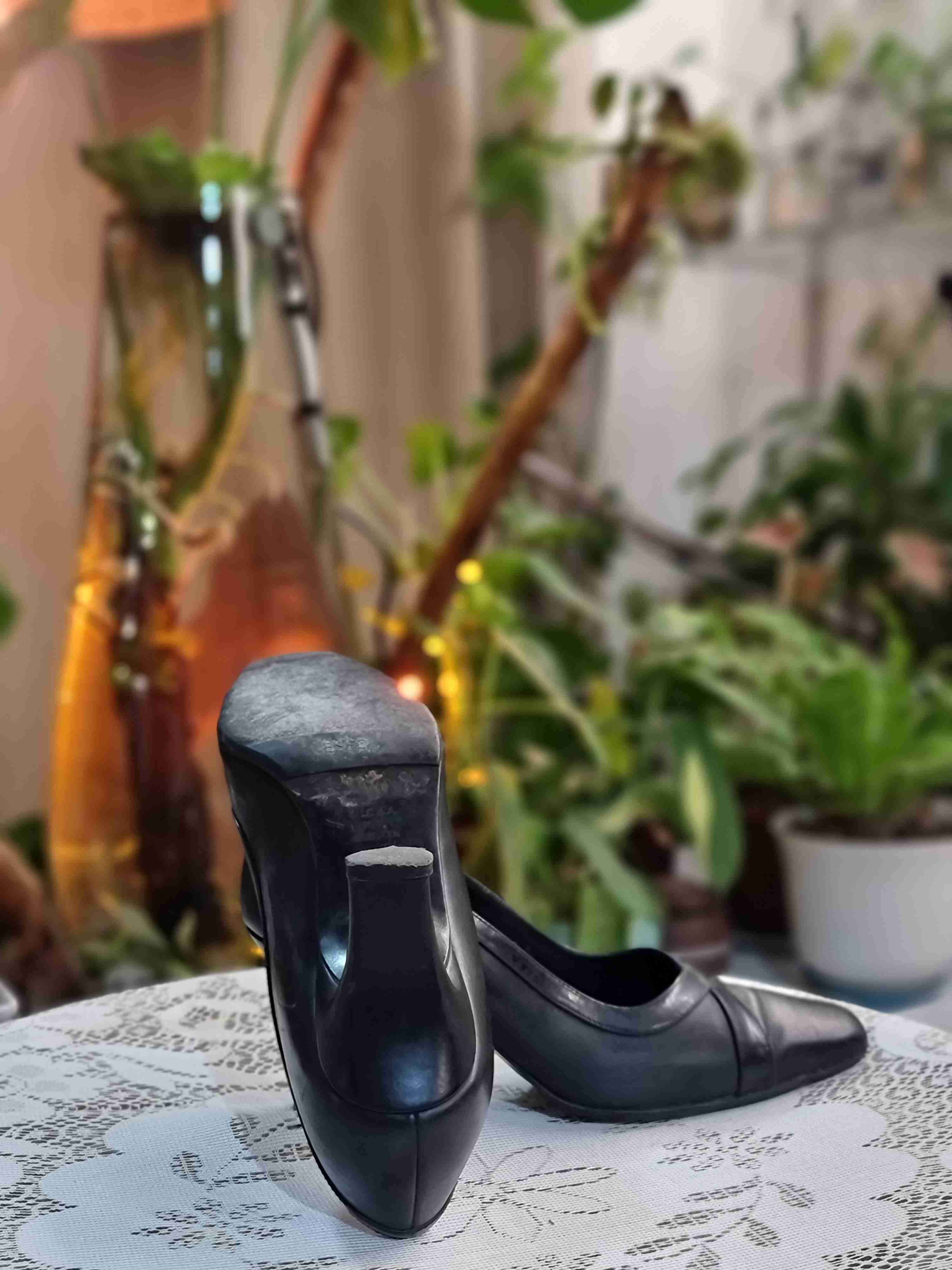 Tacones cuero negro Gacel - miniatura 2