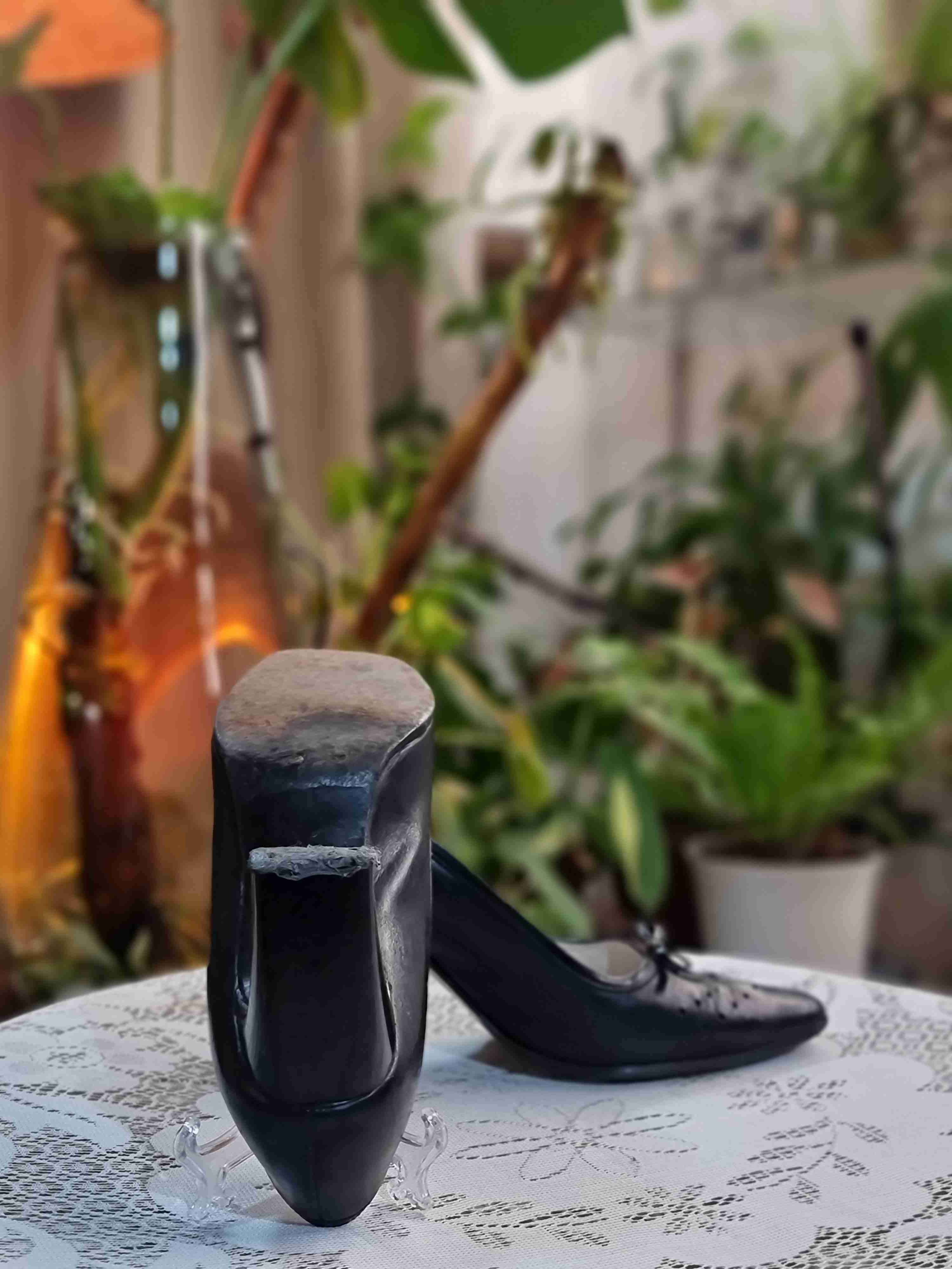 Zapatos de tacón cuero negro Gacel - miniatura 2