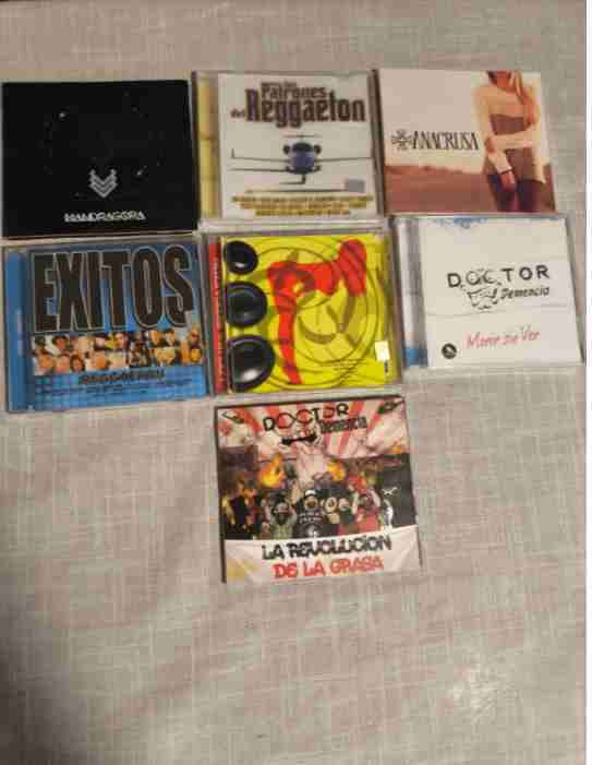 Lote CDs: Doctor Demencia, Anacrusa y Reggaetón