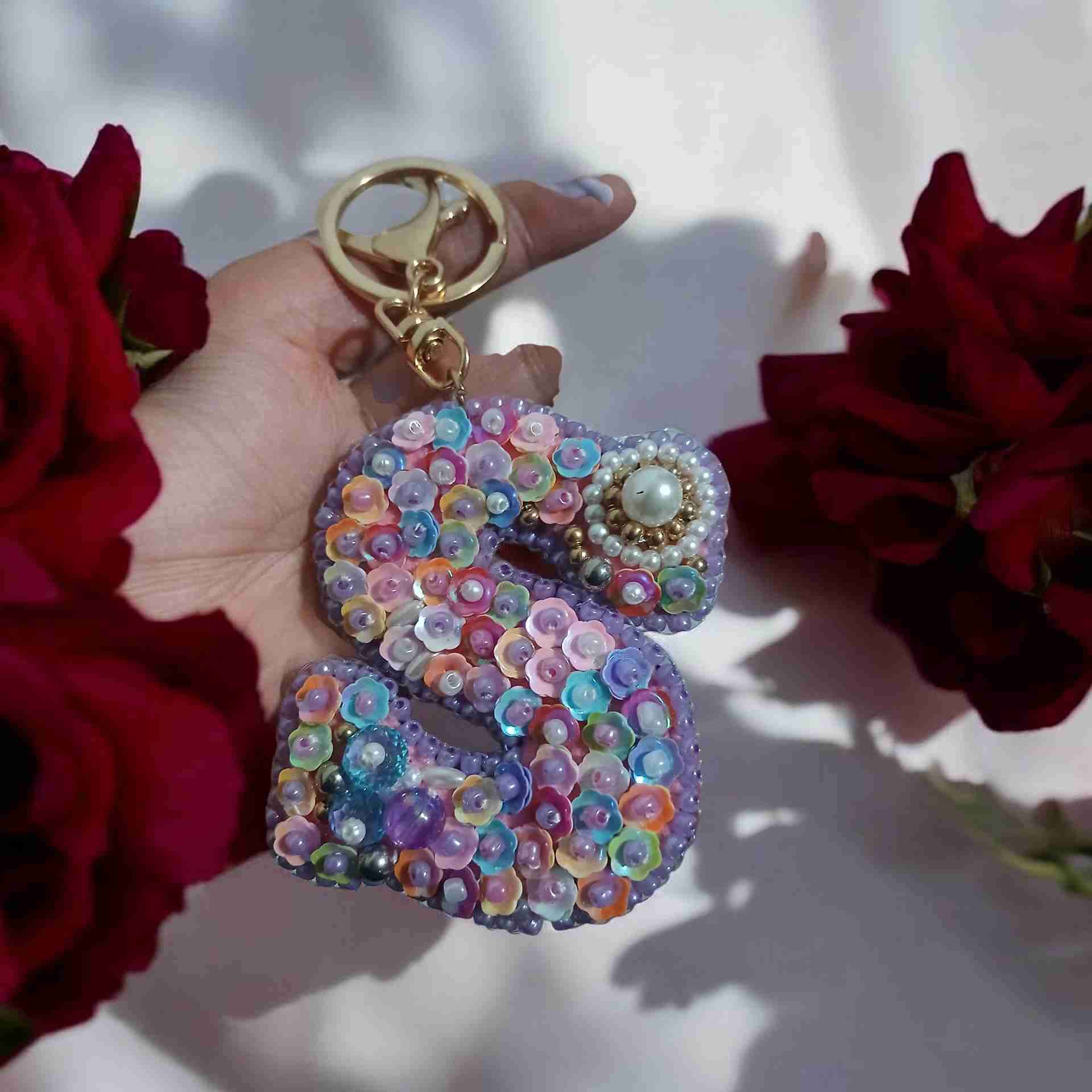 Llaveros decorativos con lentejuelas - miniatura 3