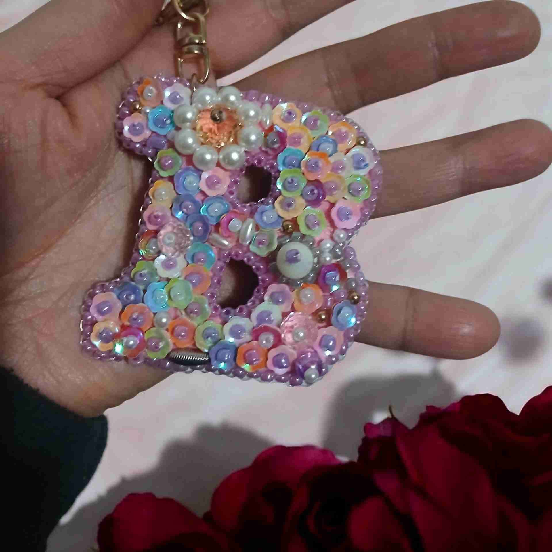 Llaveros decorativos con lentejuelas - miniatura 4
