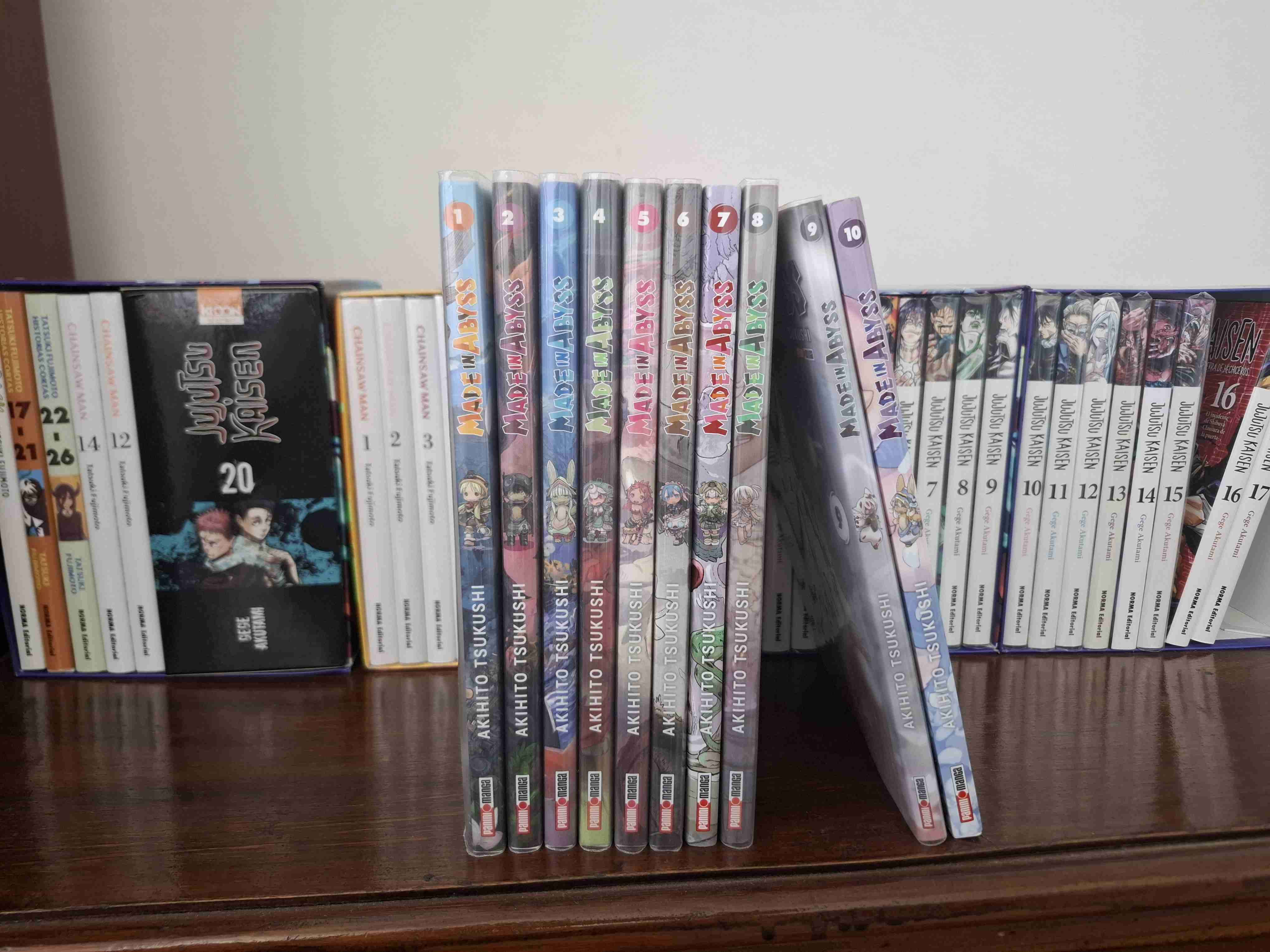 Colección manga Made in Abyss 1-10