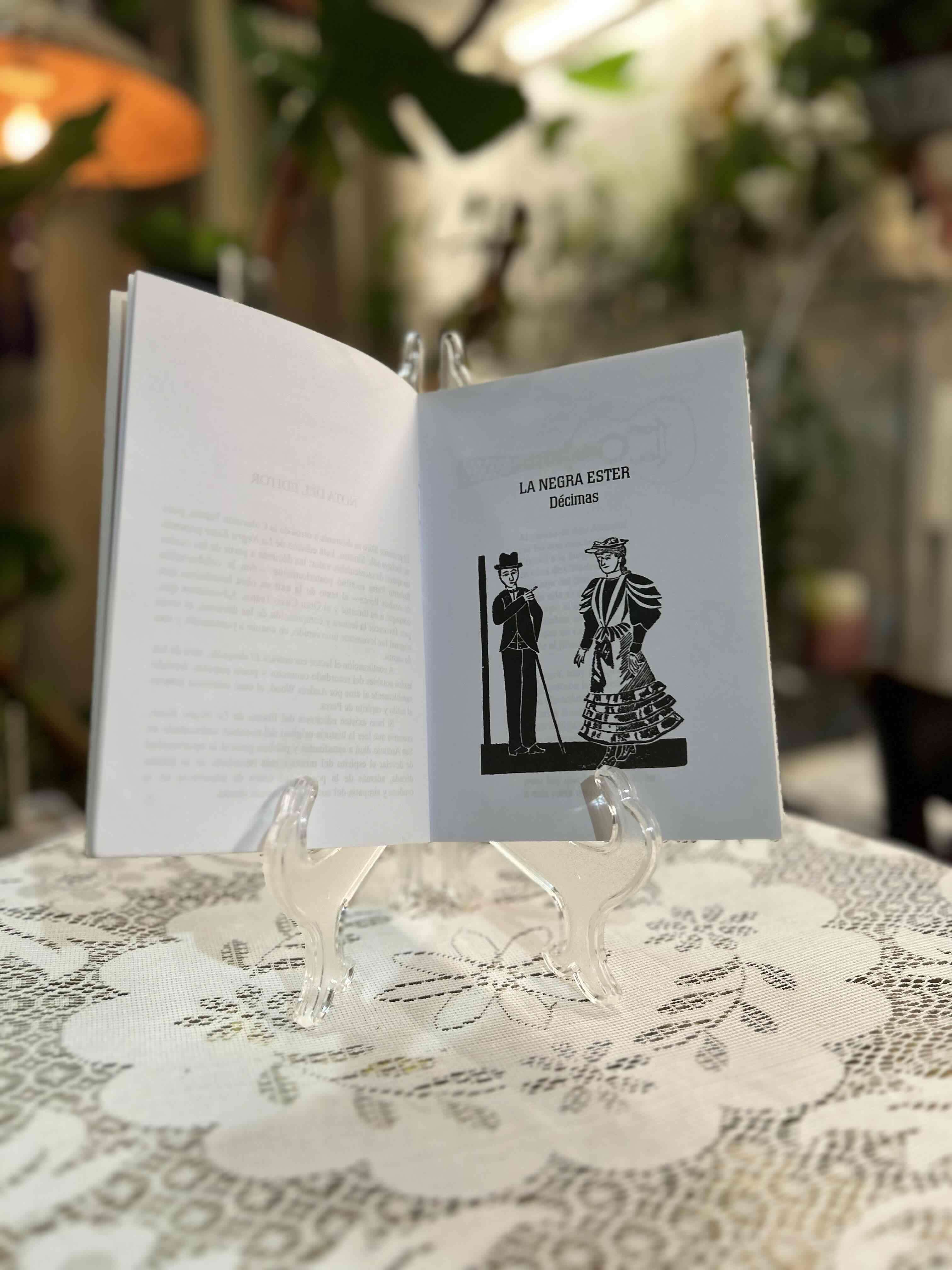 Libro 'La Negra Ester' décimas - miniatura 2