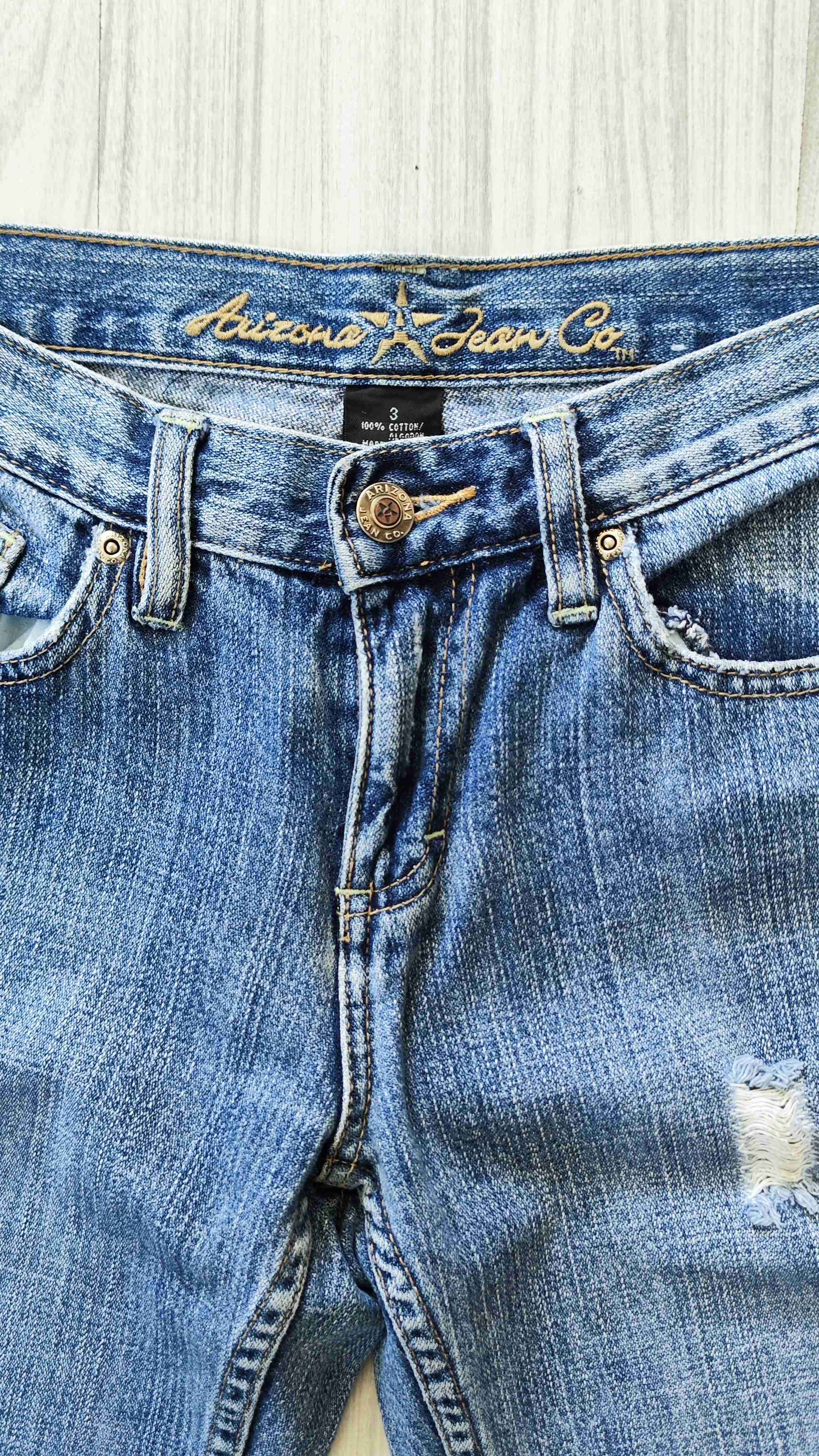 Jeans Mujer Arizona Campana Talla 36 - miniatura 3